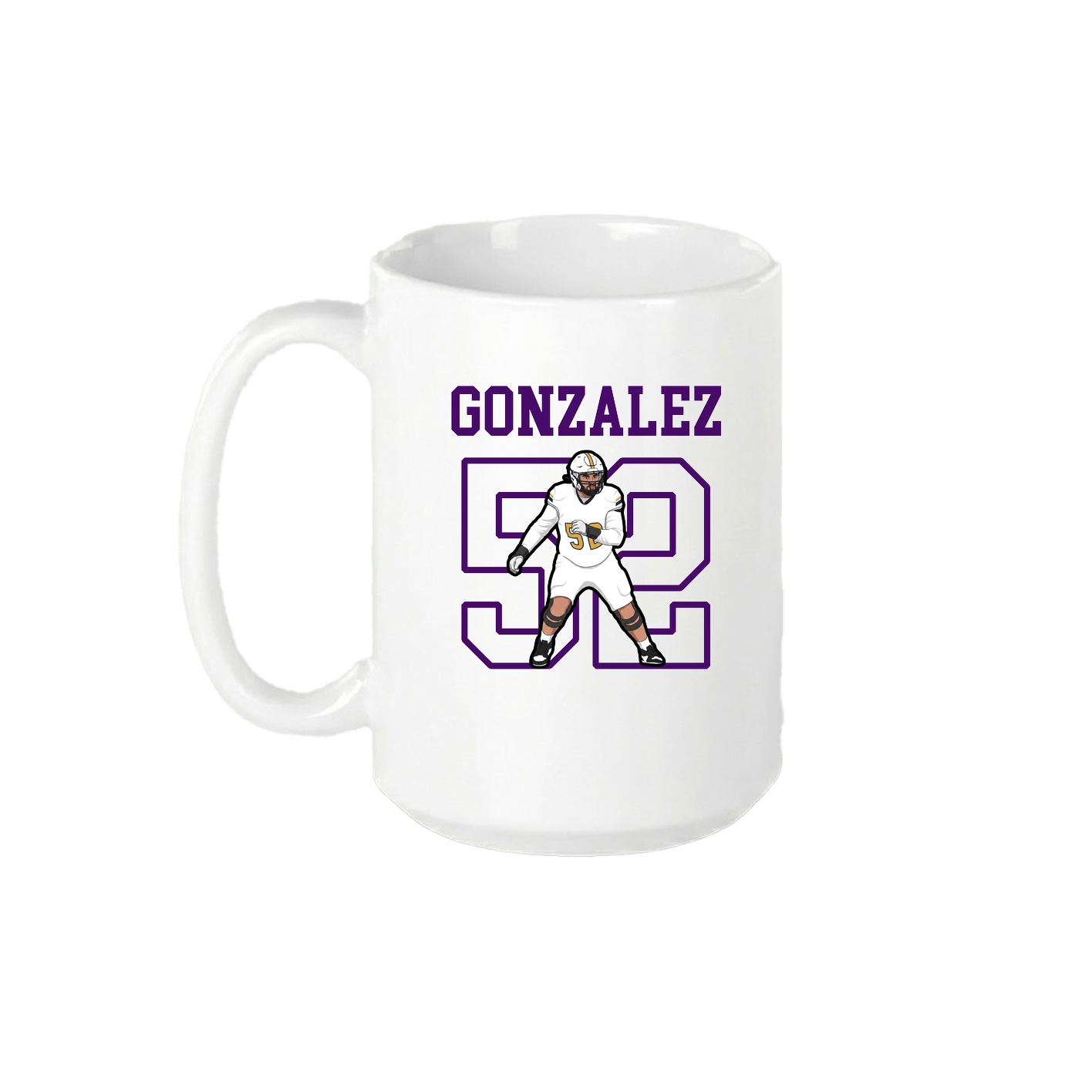 15oz Coffee Mug — Shirsey in White