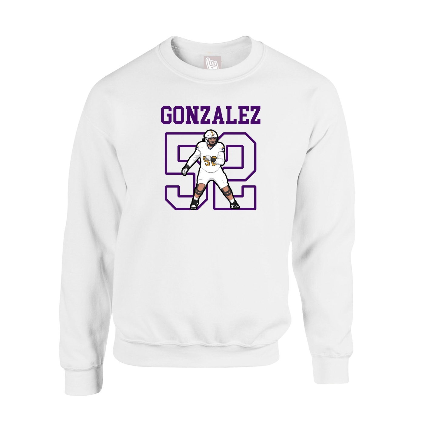 Fleece Crew — Shirsey in White