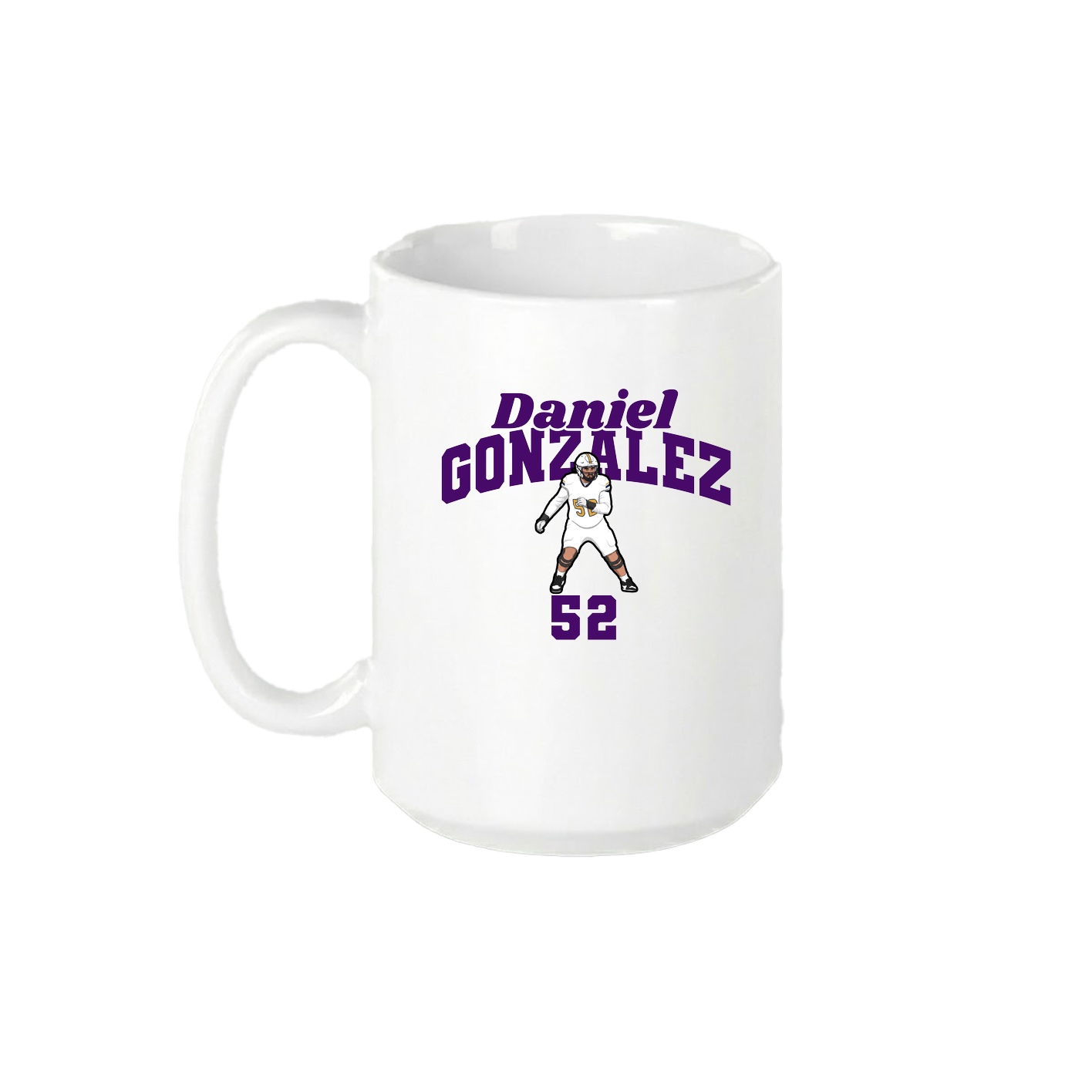 15oz Coffee Mug — Signature Arch in White