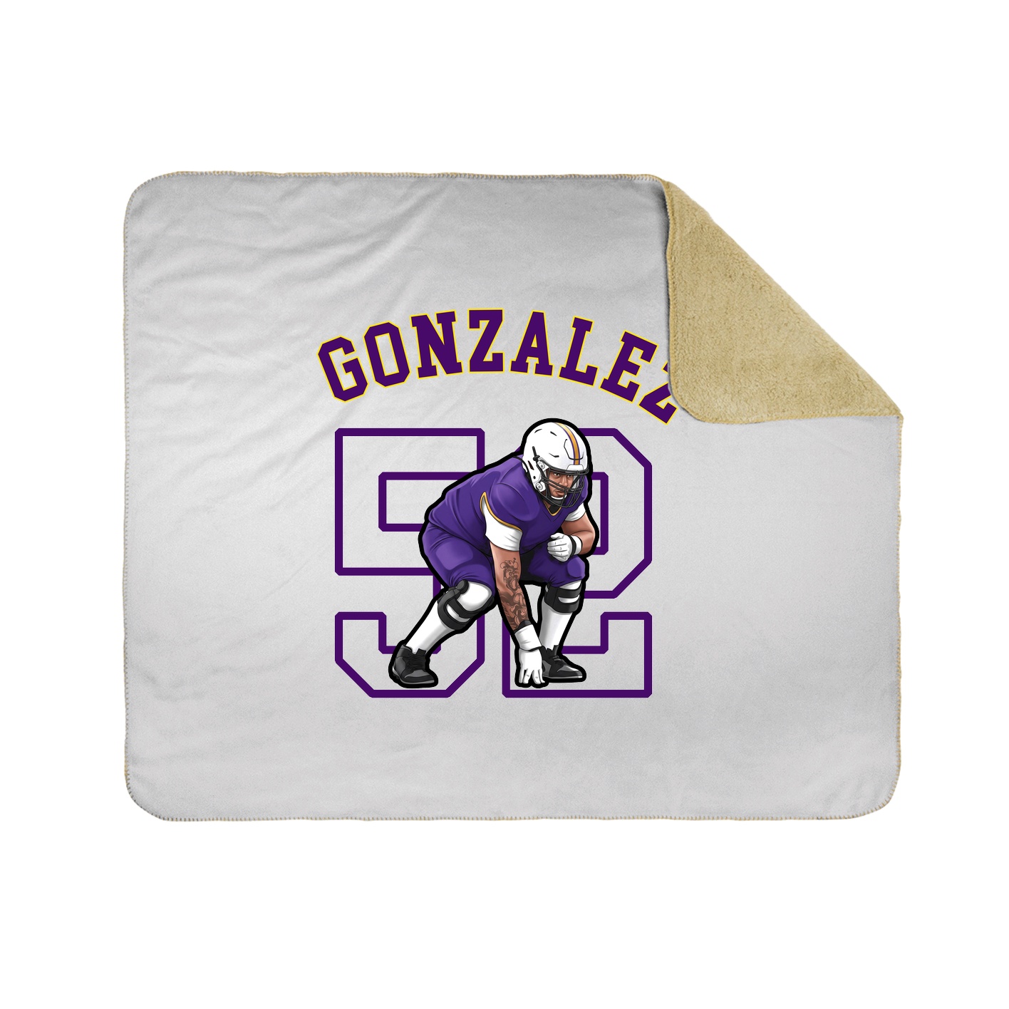 Throw Blanket — Shirsey Arch in White