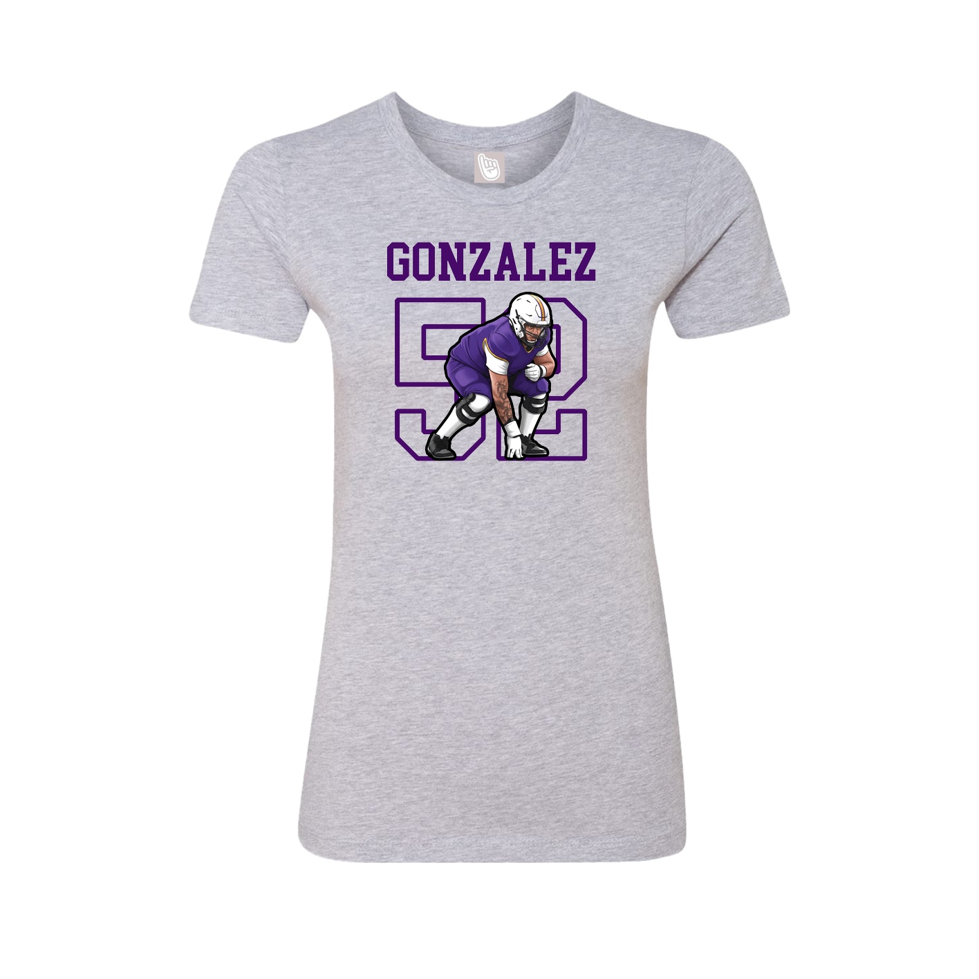 Fitted Women's Tee — Shirsey in Grey