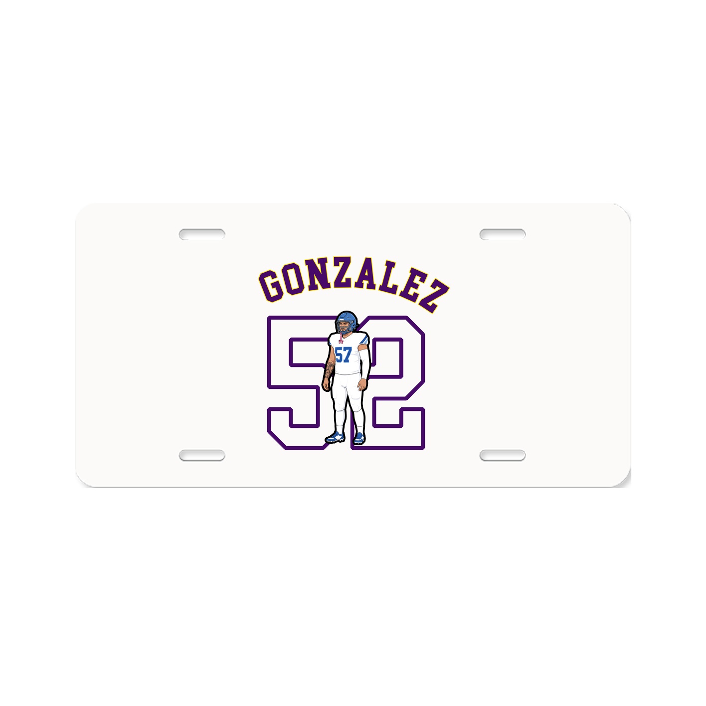 License Plate — Shirsey Arch in Classic