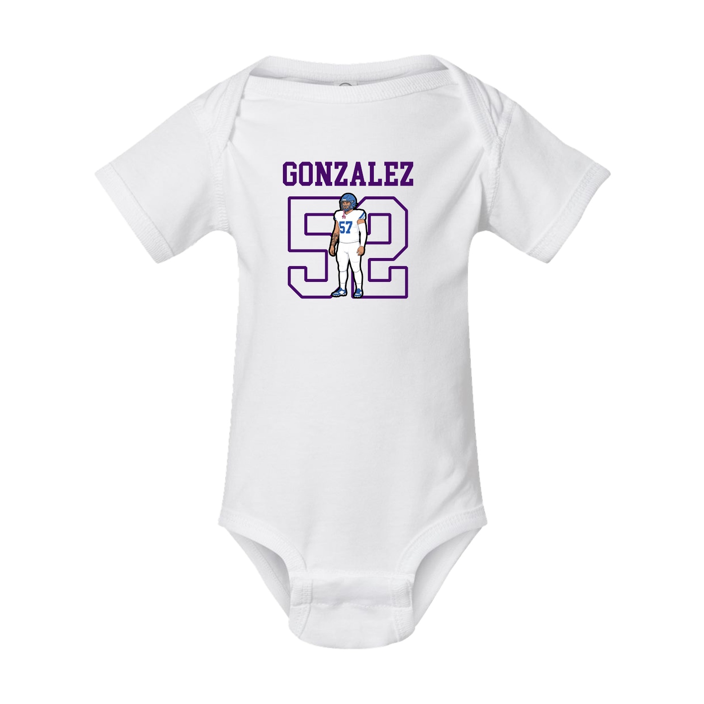 Baby Onesie — Shirsey in White