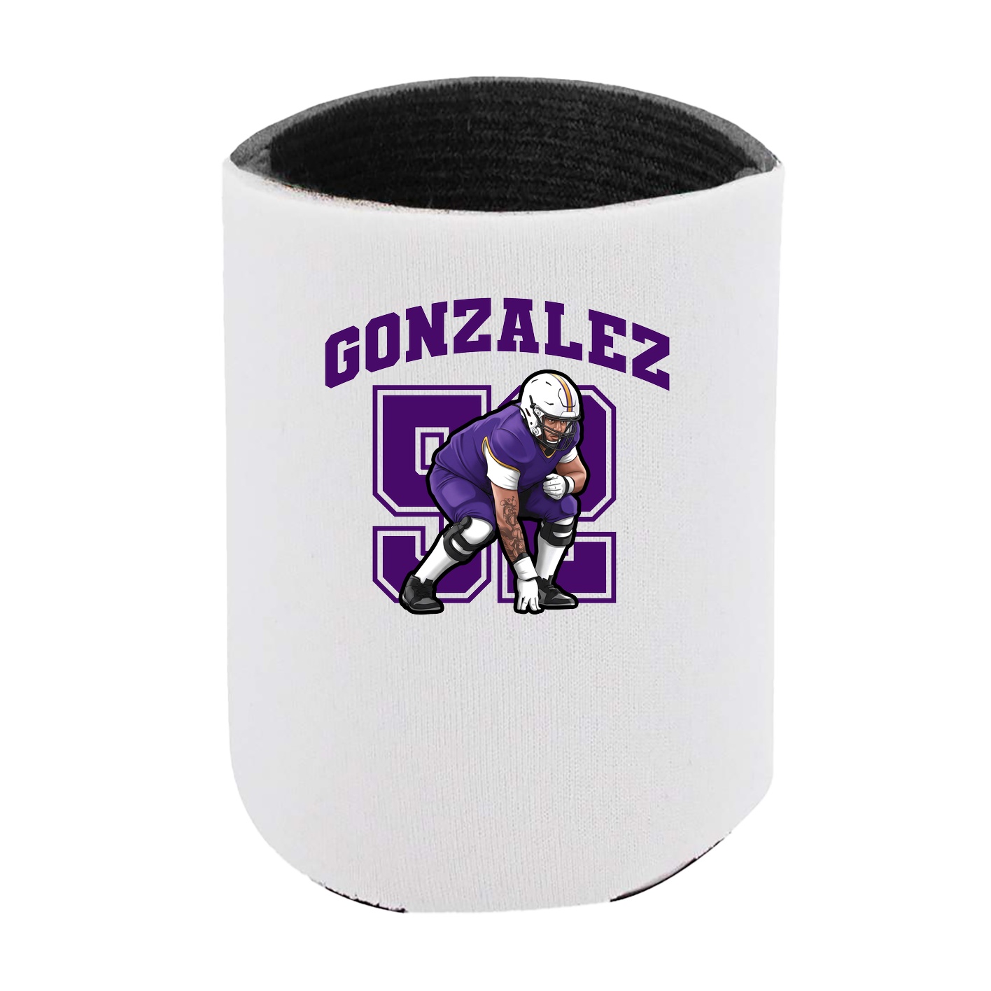 Can Holder — Number in White