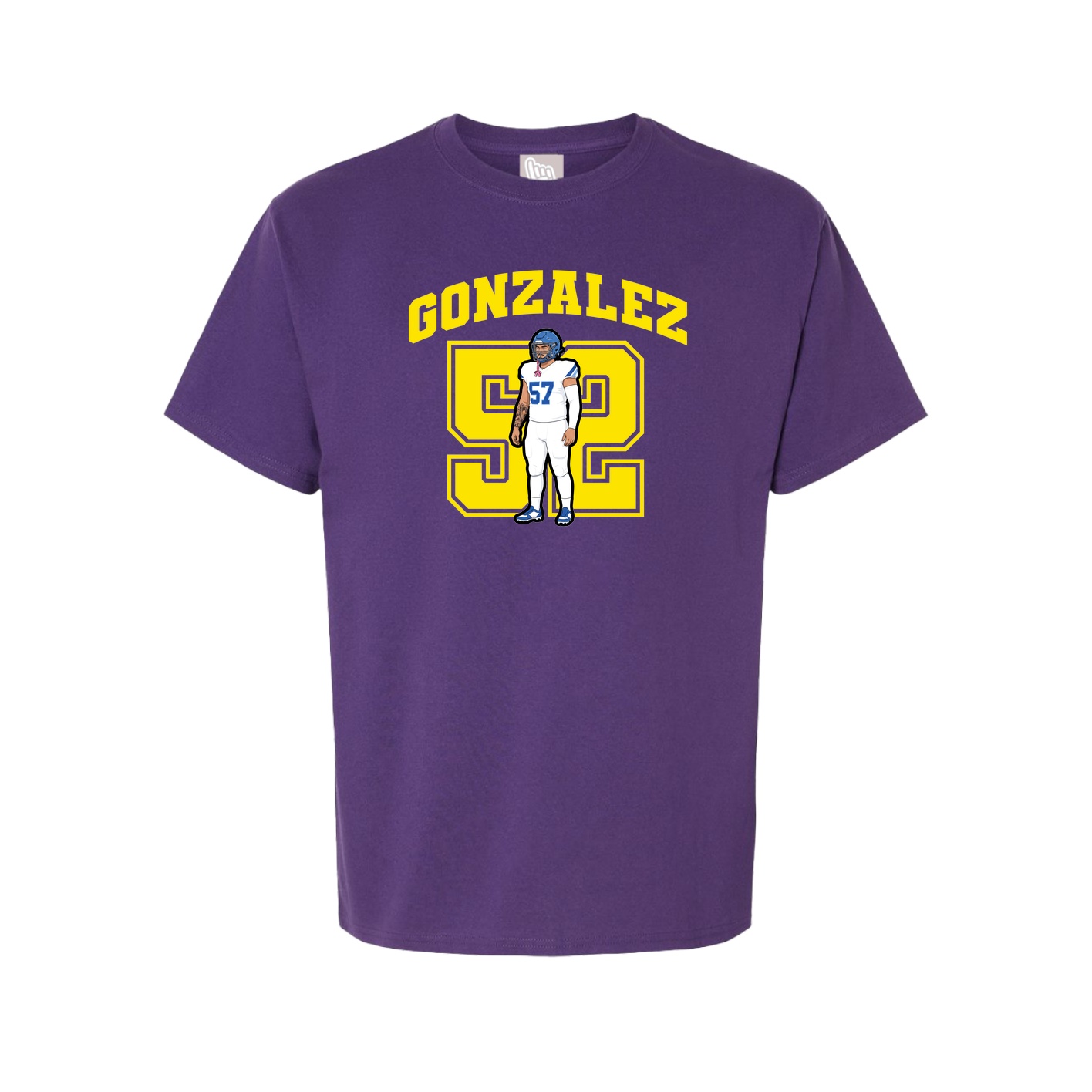 Tee — Number in Purple