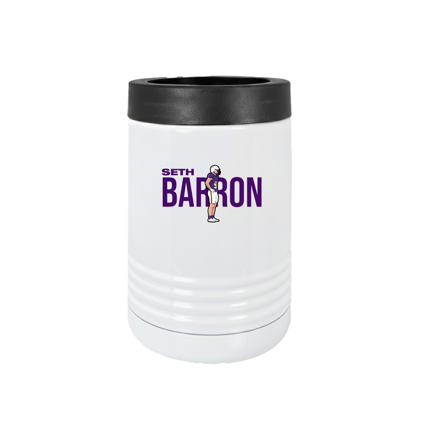 Beverage Holder — Player Name in White