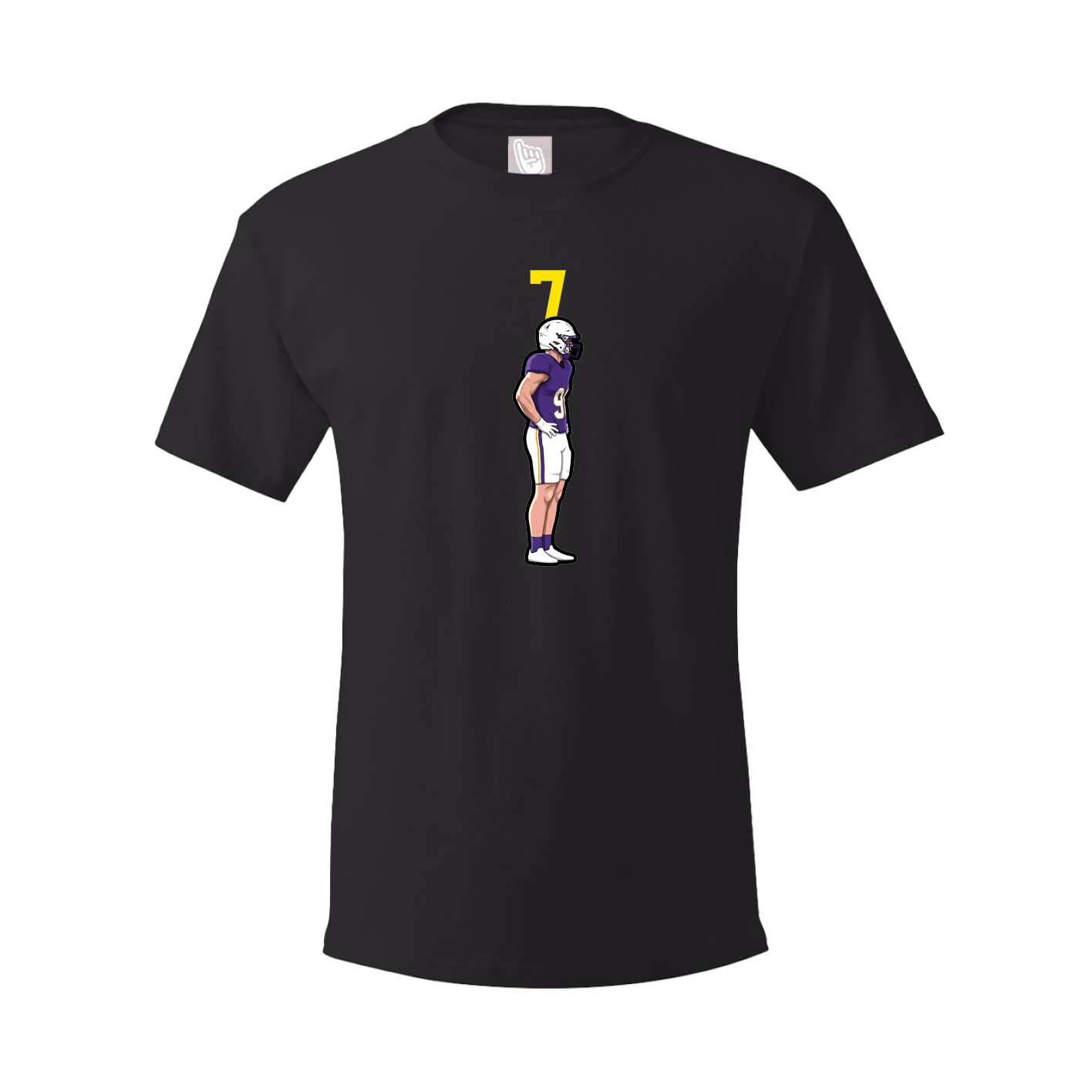 Tee — Number Top in Black