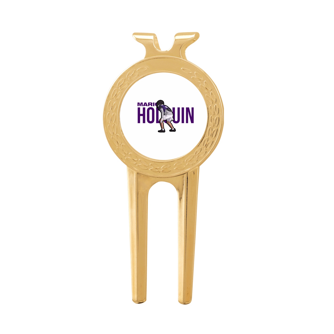 Divot Tool with Ball Marker — Player Name in Classic