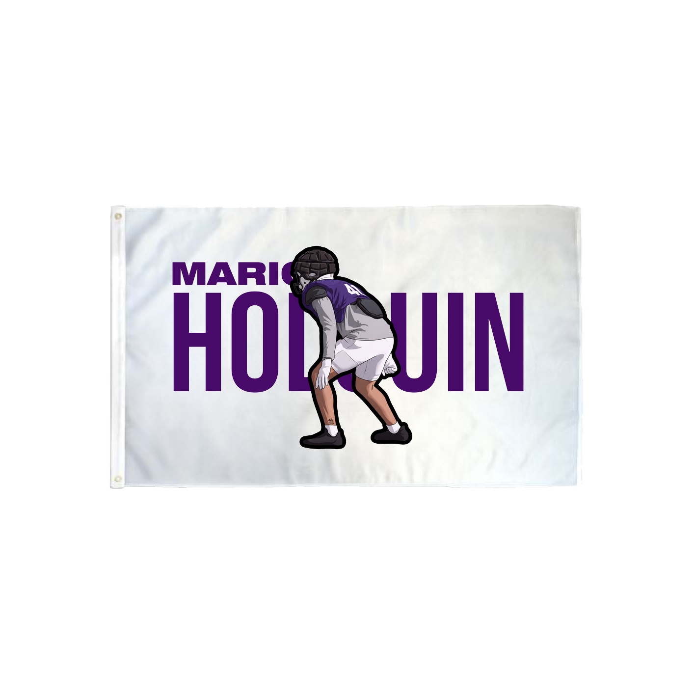 3x5 Flag — Player Name in Classic