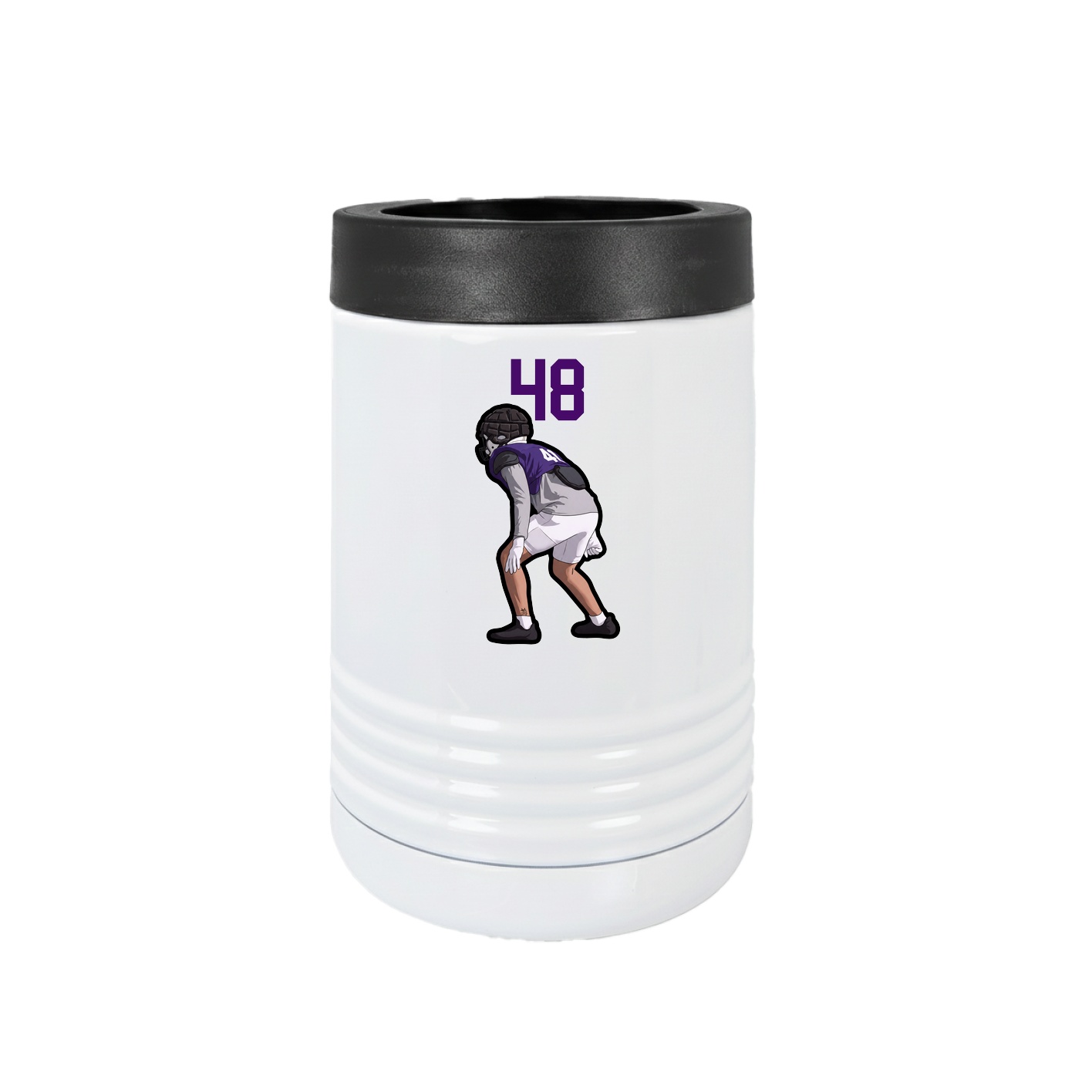 Beverage Holder — Number Top in White