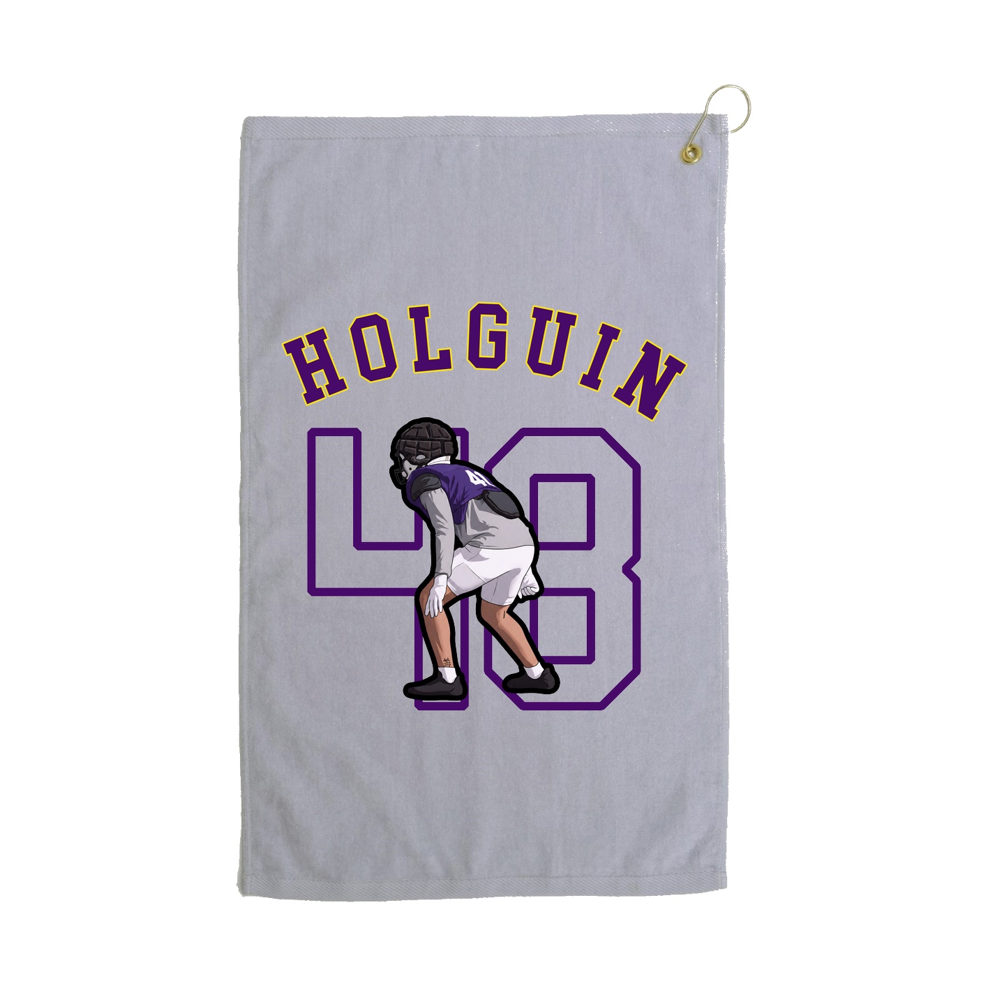 Golf Towel — Shirsey Arch in Grey
