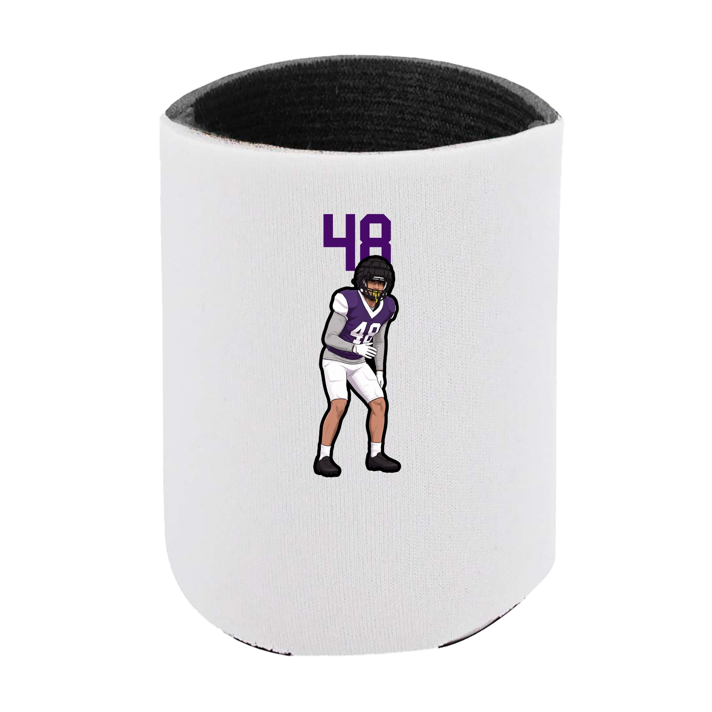 Can Holder — Number Top in White