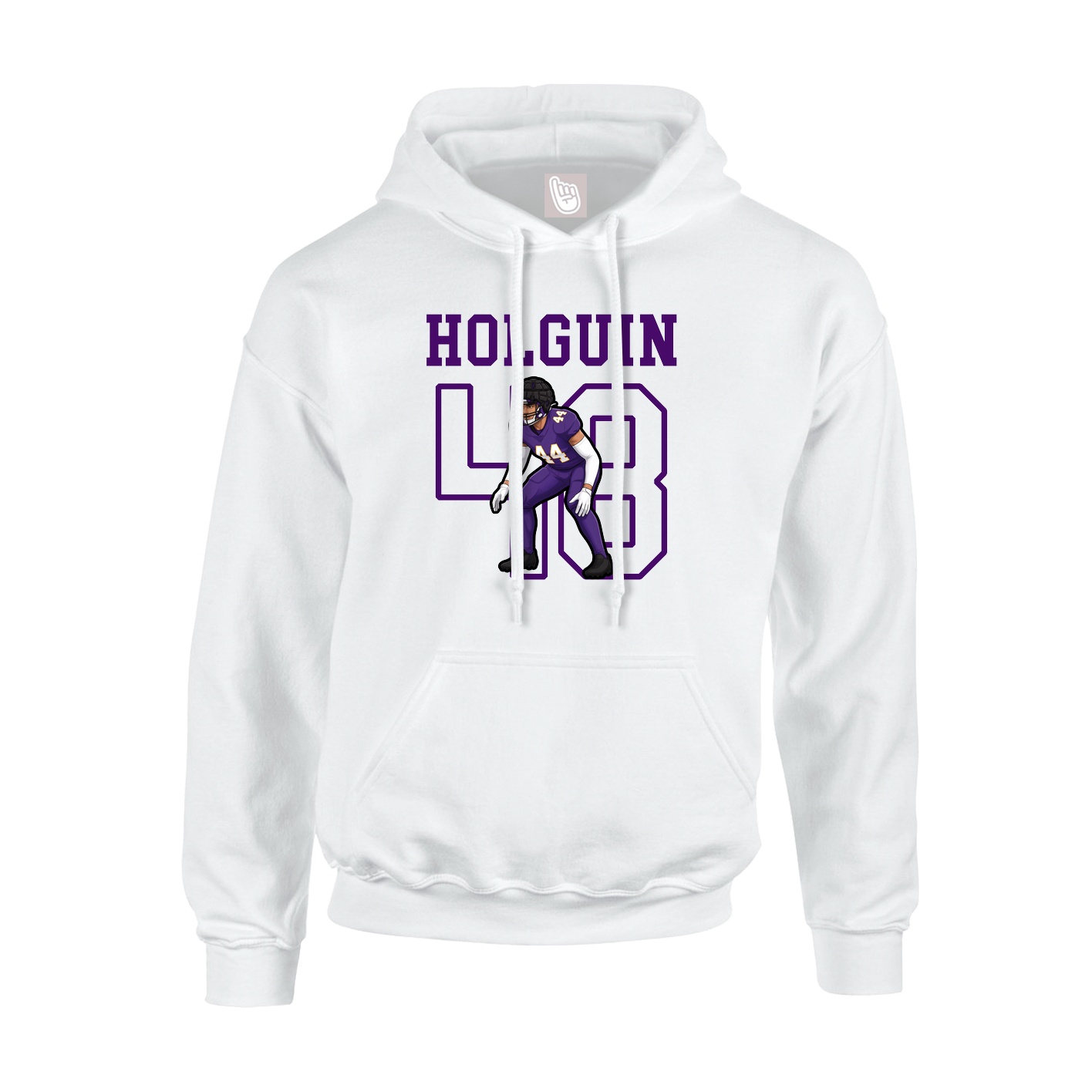 Youth Hoodie — Shirsey in White