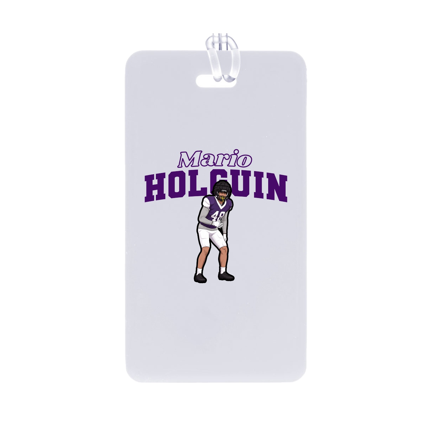 Bag Tag — Name Arch in Classic