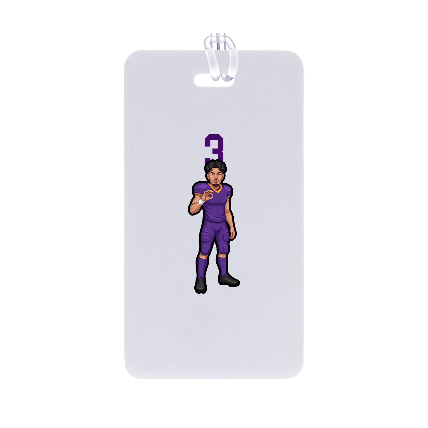 Bag Tag — Number Top in Classic