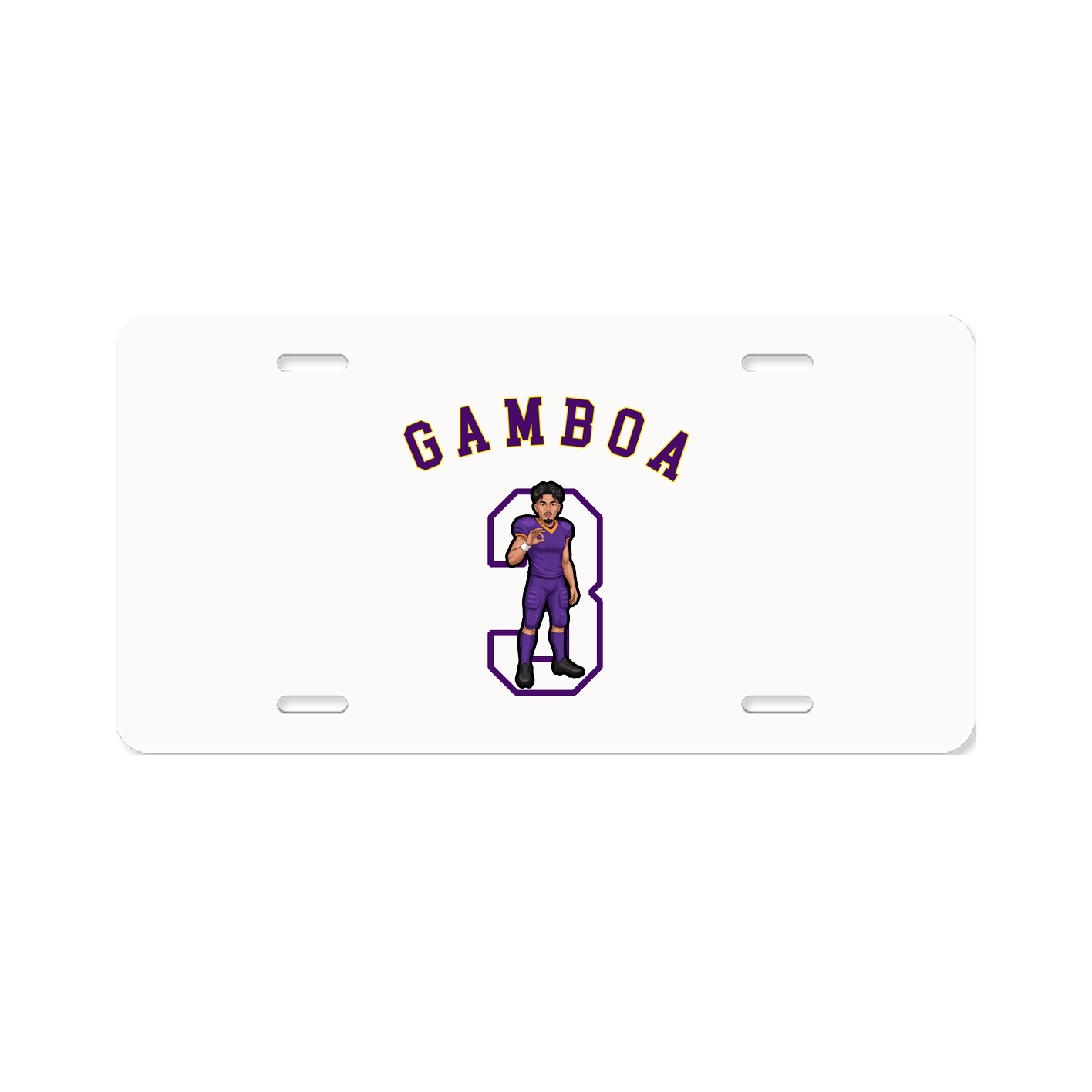 License Plate — Shirsey Arch in Classic