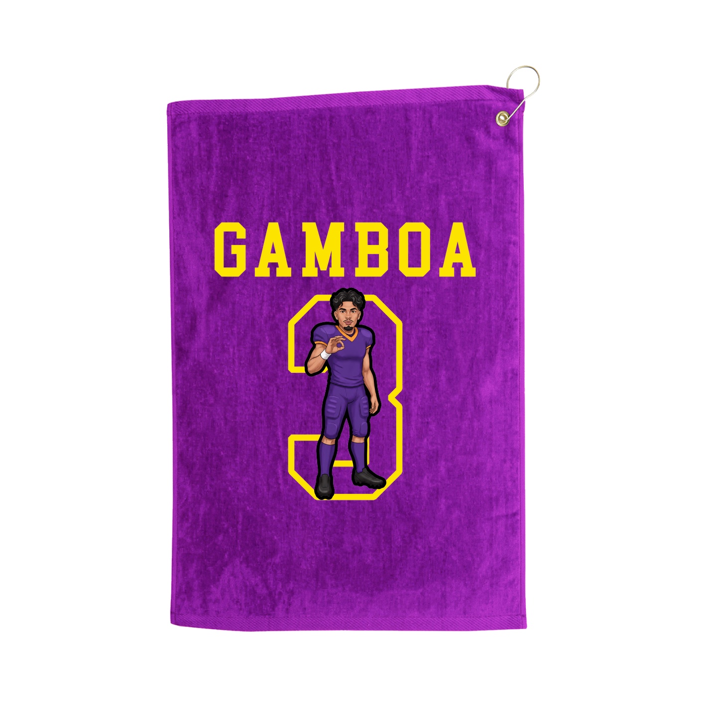 Golf Towel — Shirsey in Purple