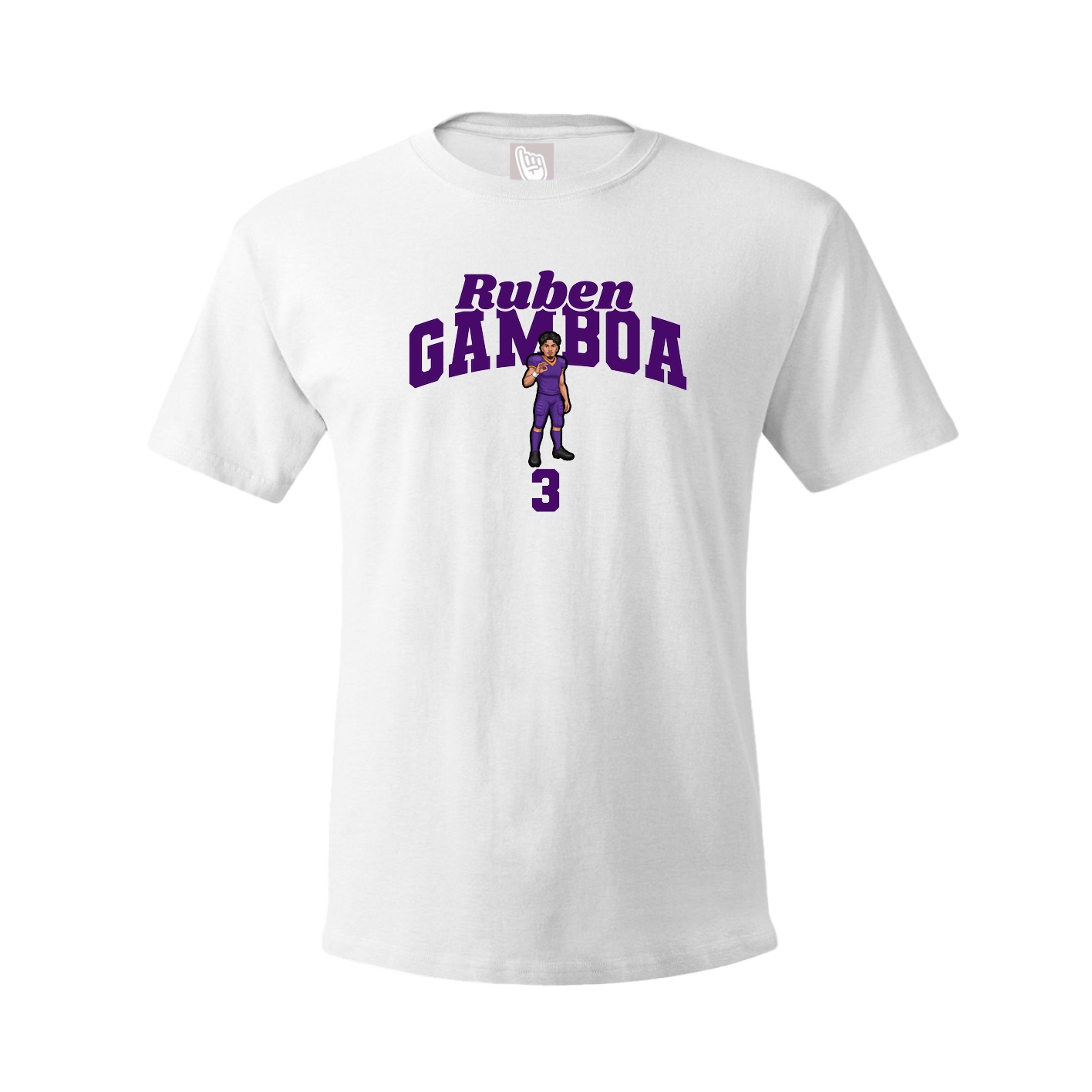 Tee — Signature Arch in White