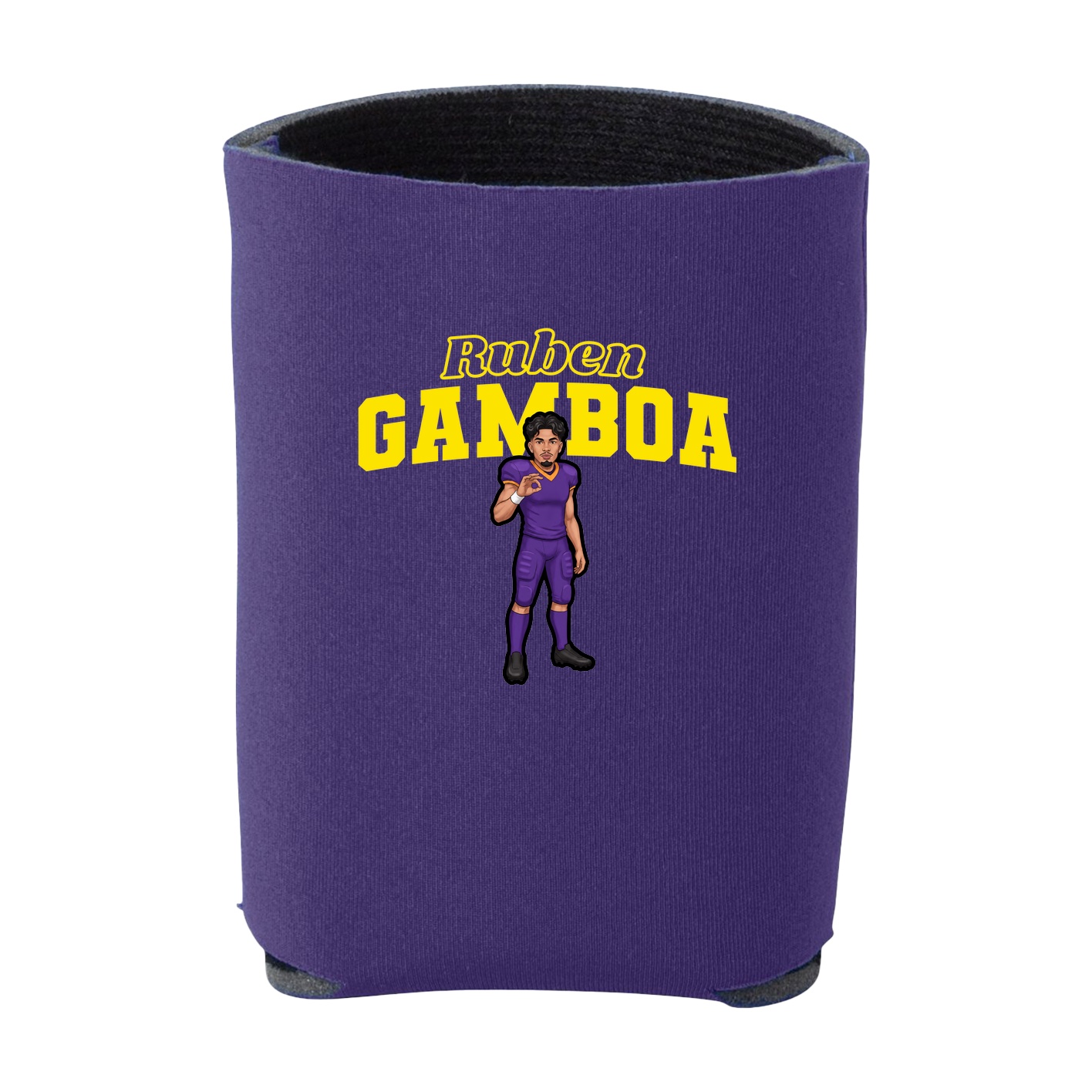Can Holder — Name Arch in Purple