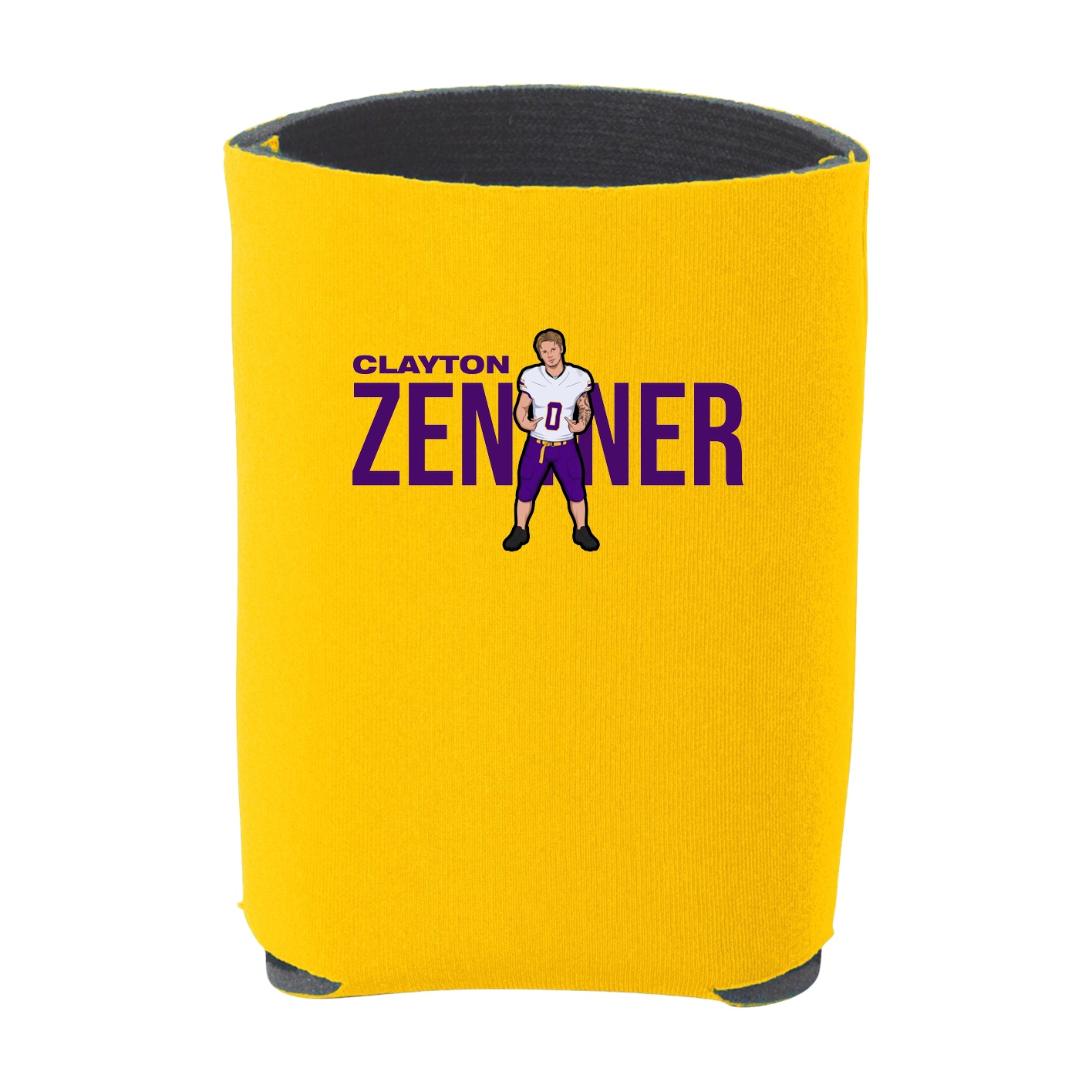 Can Holder — Player Name in Yellow