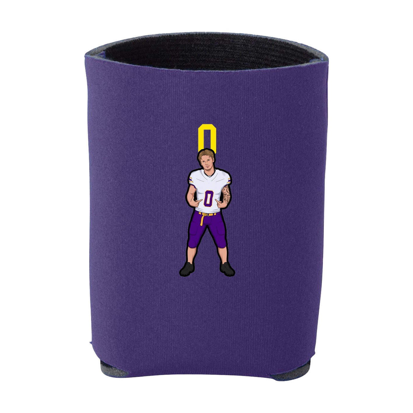 Can Holder — Number Top in Purple