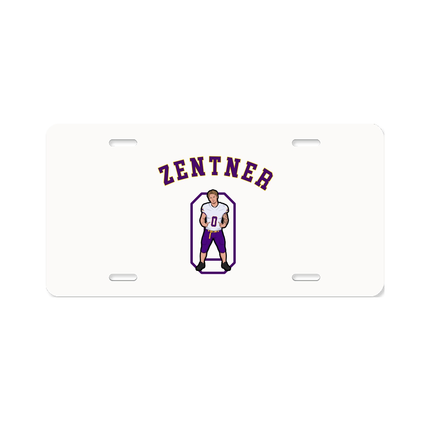 License Plate — Shirsey Arch in Classic