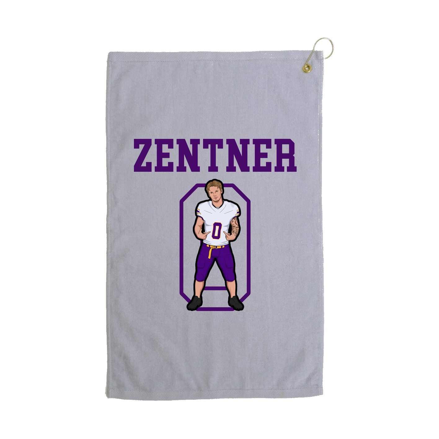 Golf Towel — Shirsey in Grey