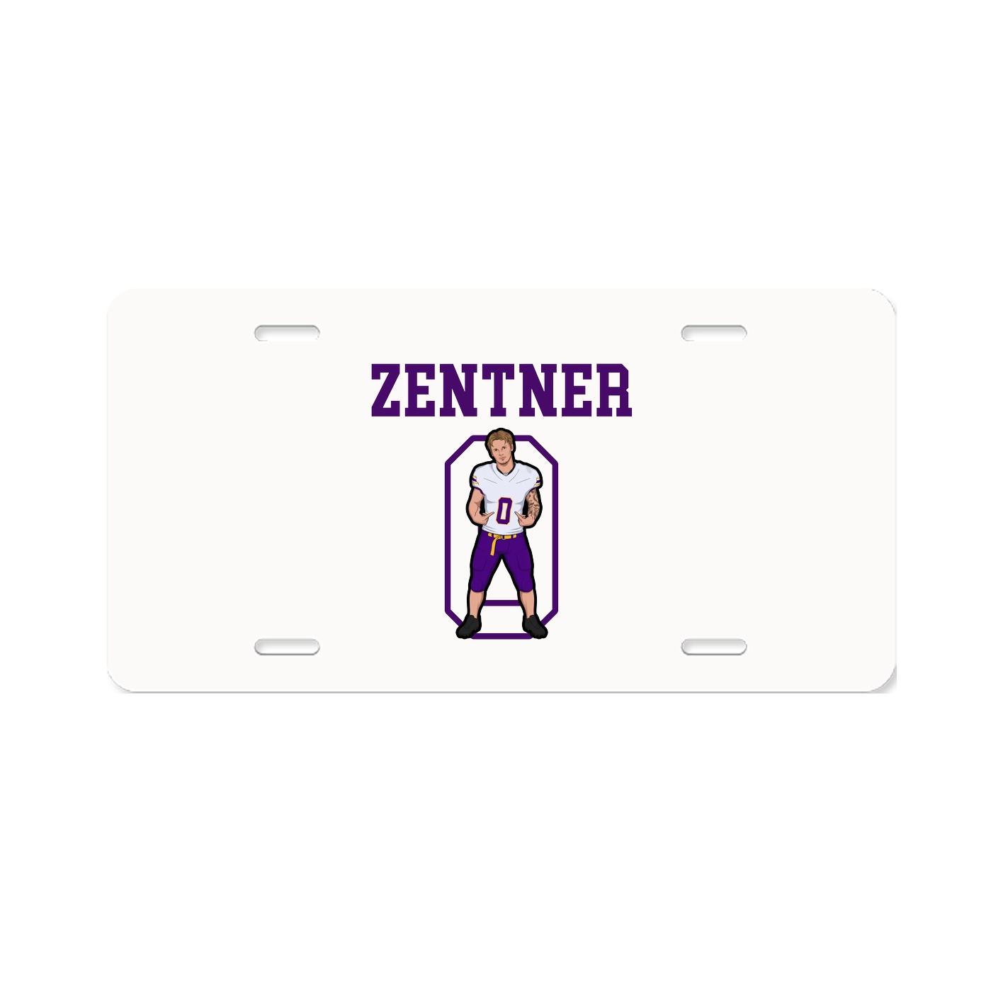 License Plate — Shirsey in Classic
