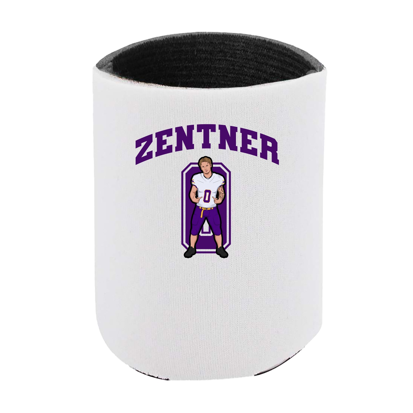 Can Holder — Number in White