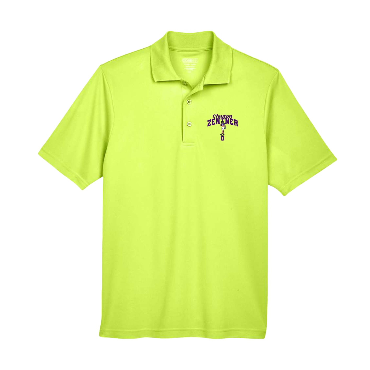 Performance Polo — Signature Arch in Yellow