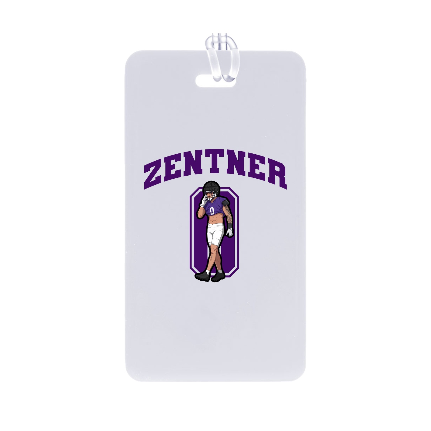 Bag Tag — Number in Classic