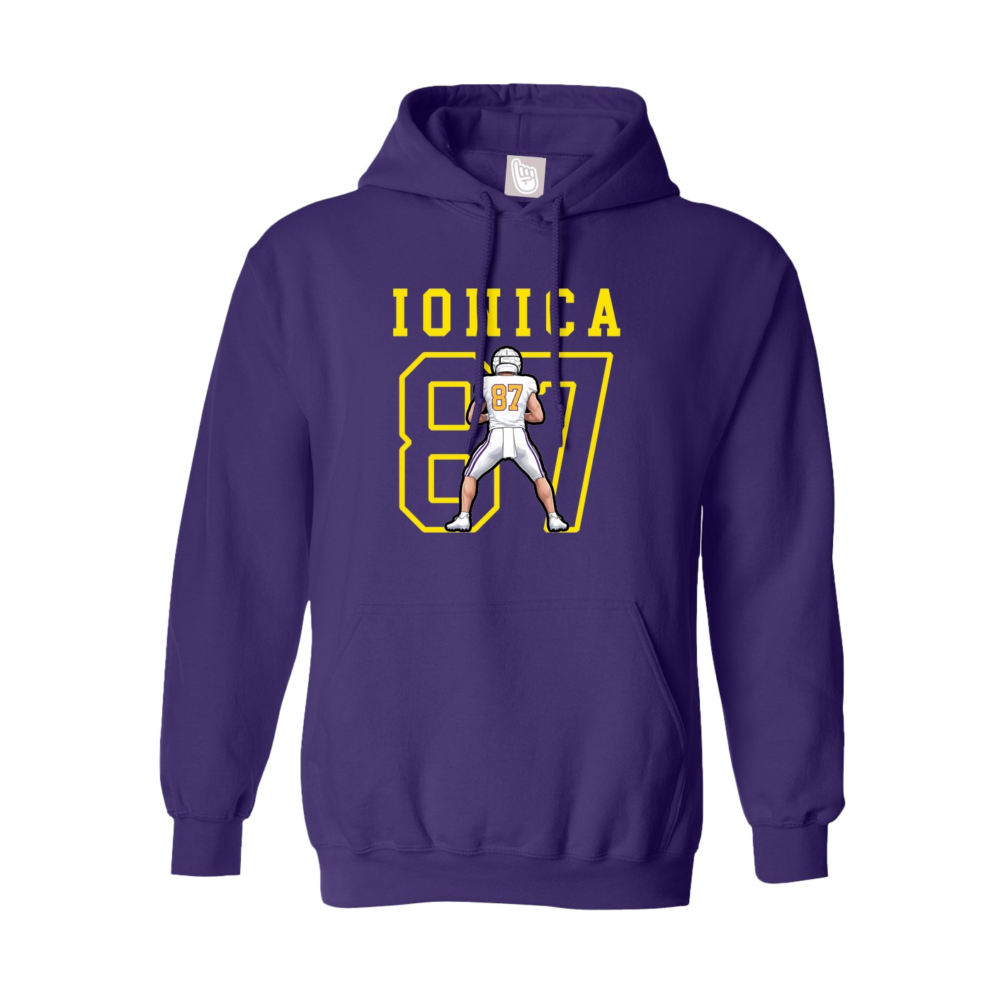 Hoodie — Shirsey in Purple