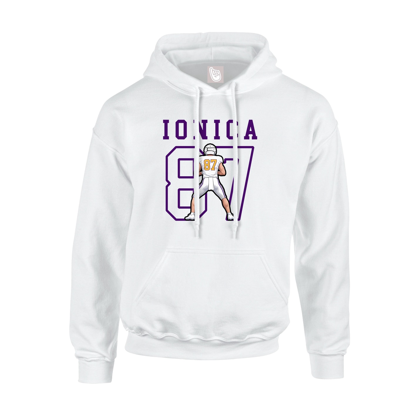 Youth Hoodie — Shirsey in White