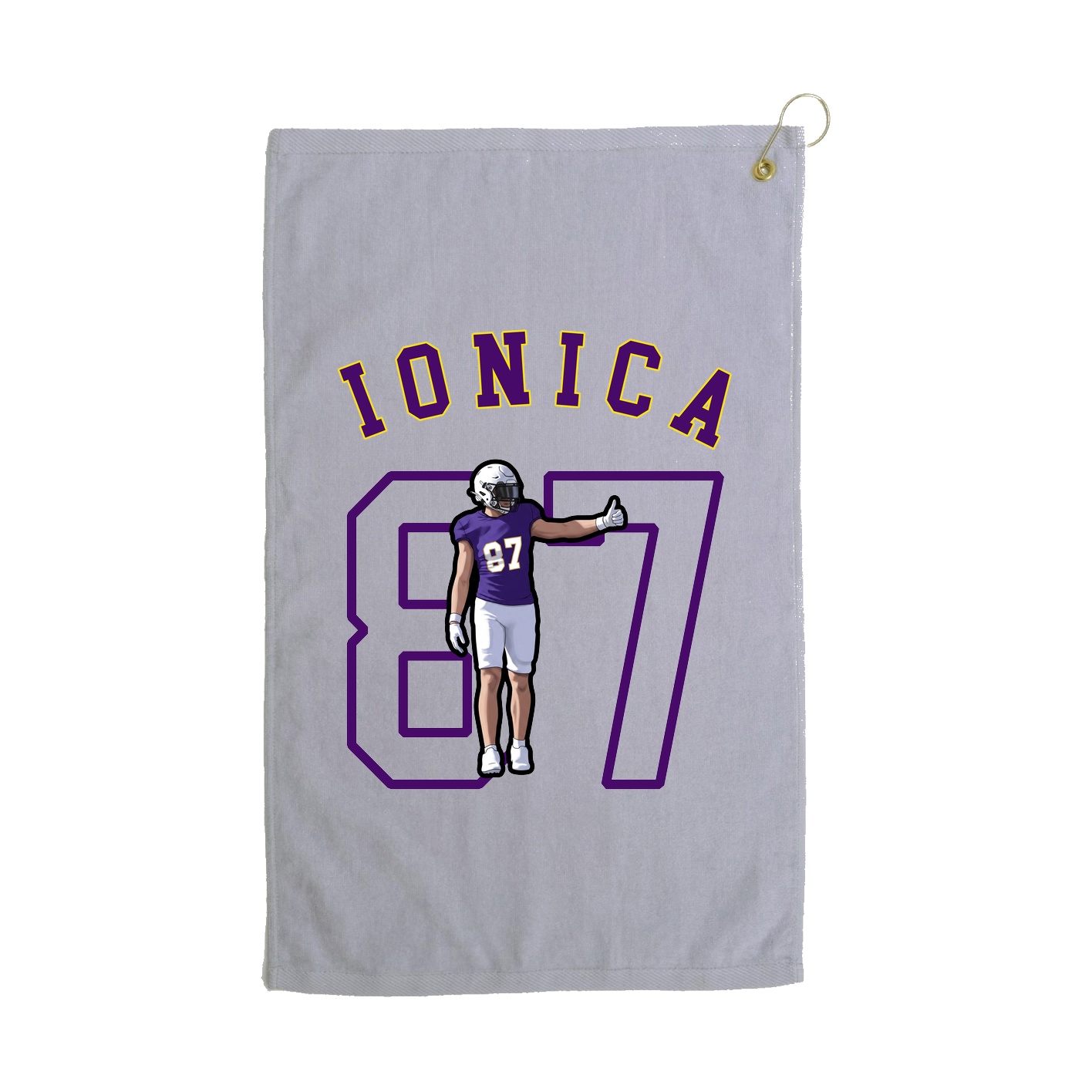 Golf Towel — Shirsey Arch in Grey