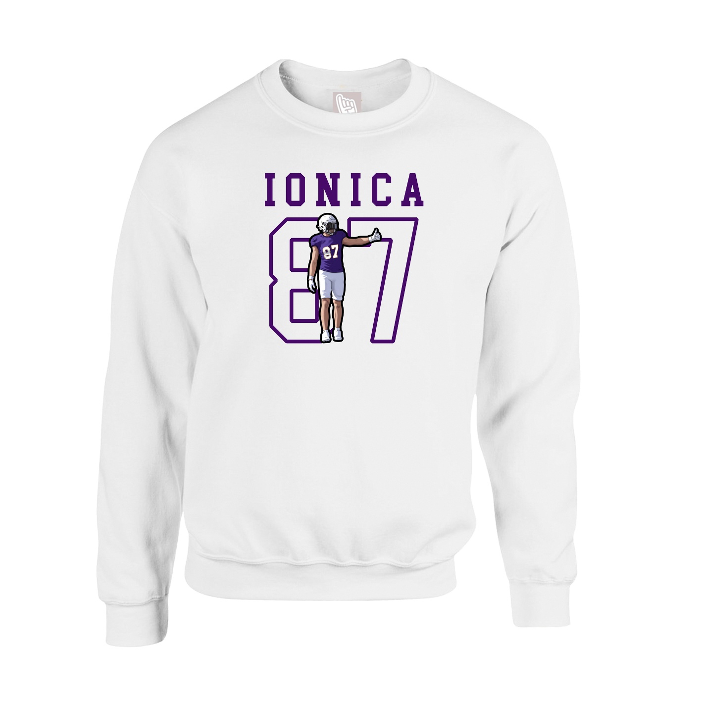 Fleece Crew — Shirsey in White