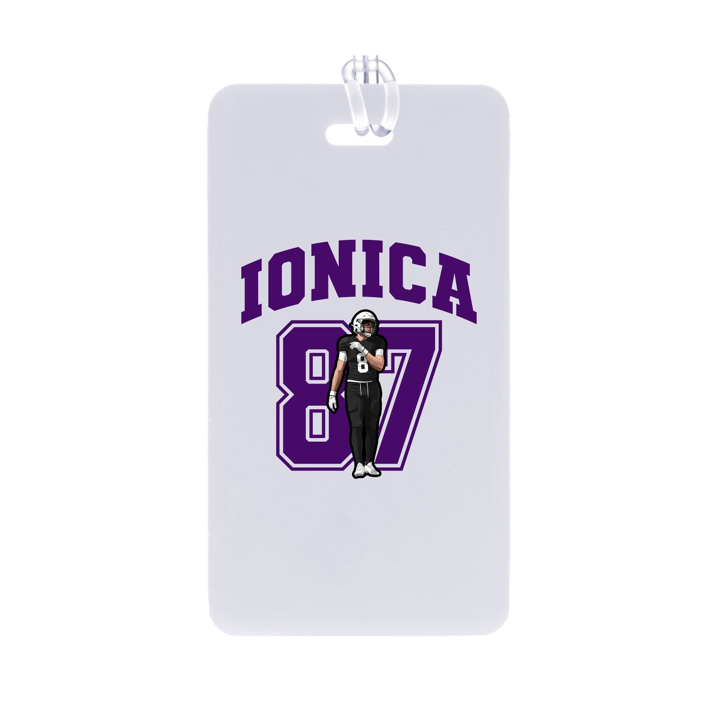 Bag Tag — Number in Classic