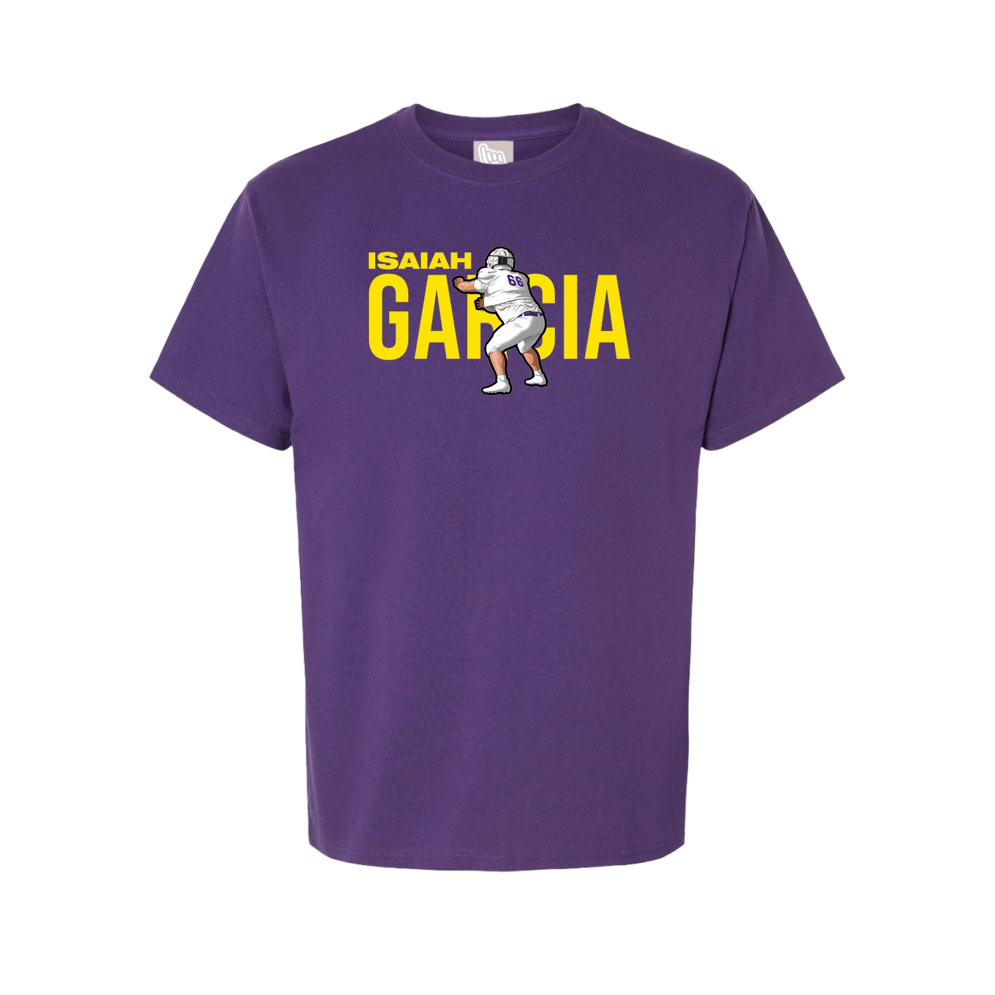 Youth Tee — Player Name in Purple