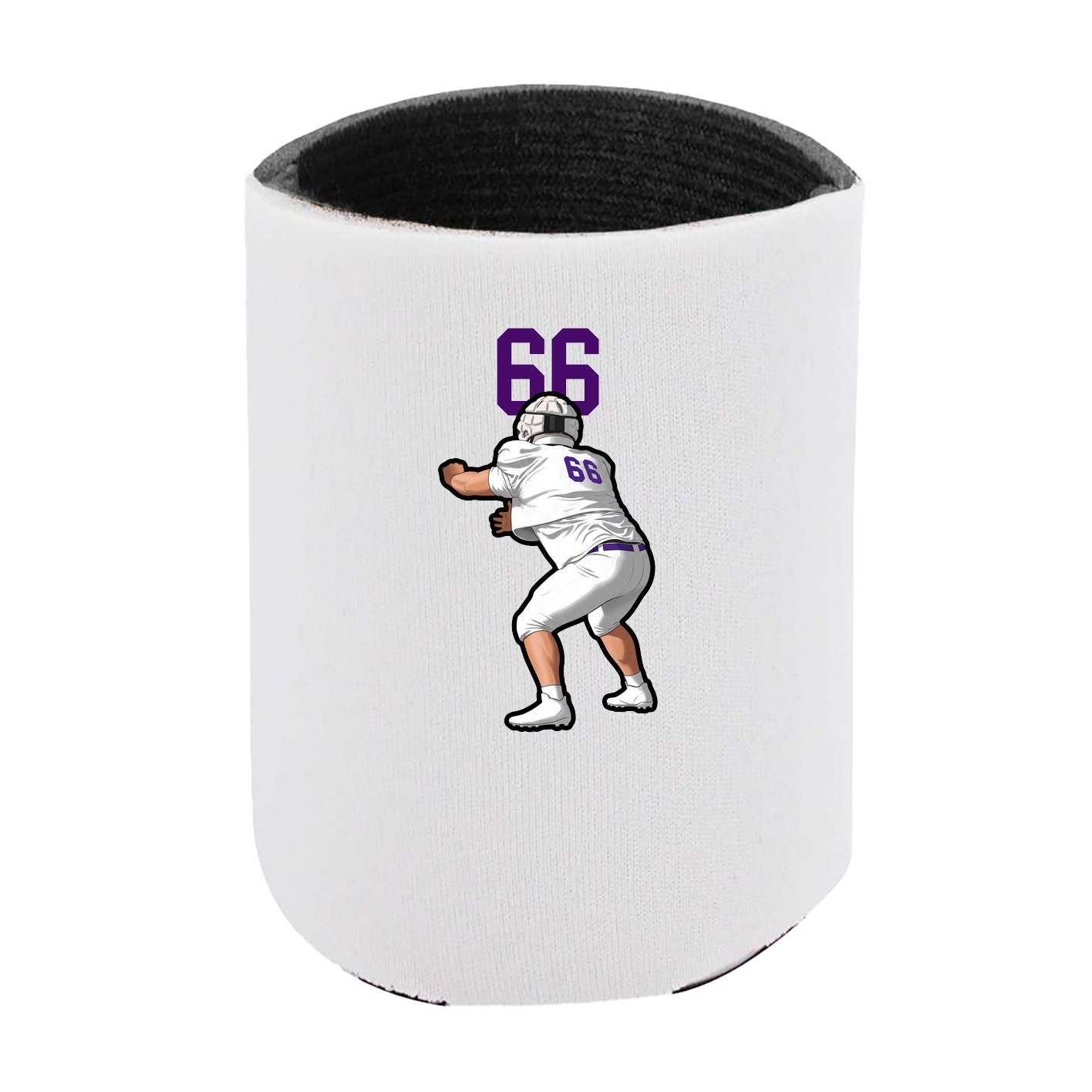 Can Holder — Number Top in White