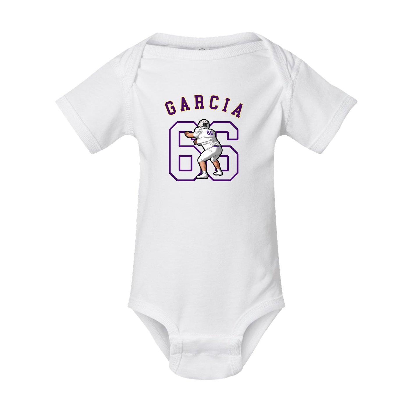 Baby Onesie — Shirsey Arch in White