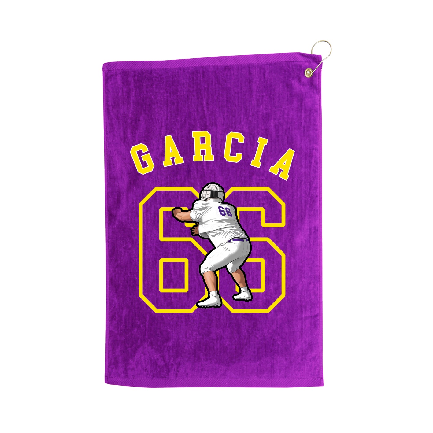 Golf Towel — Shirsey Arch in Purple