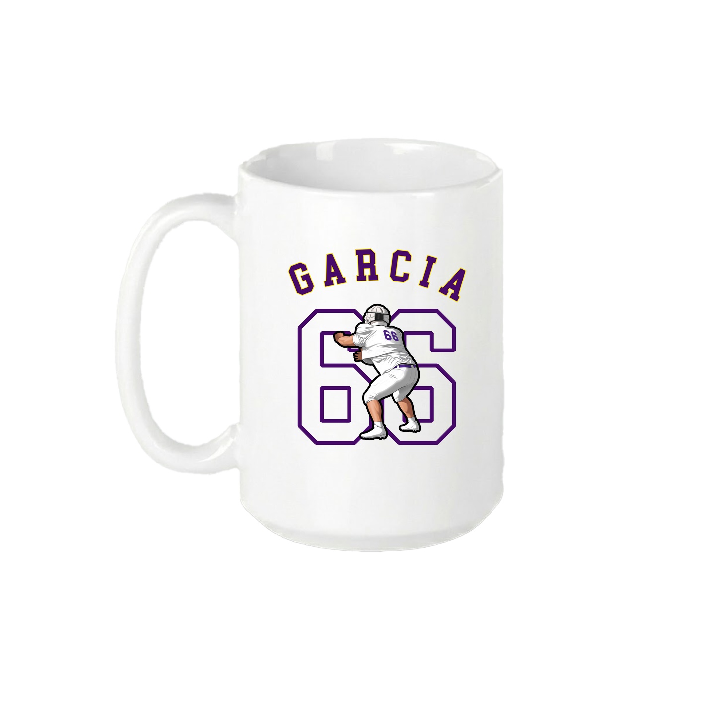 15oz Coffee Mug — Shirsey Arch in White