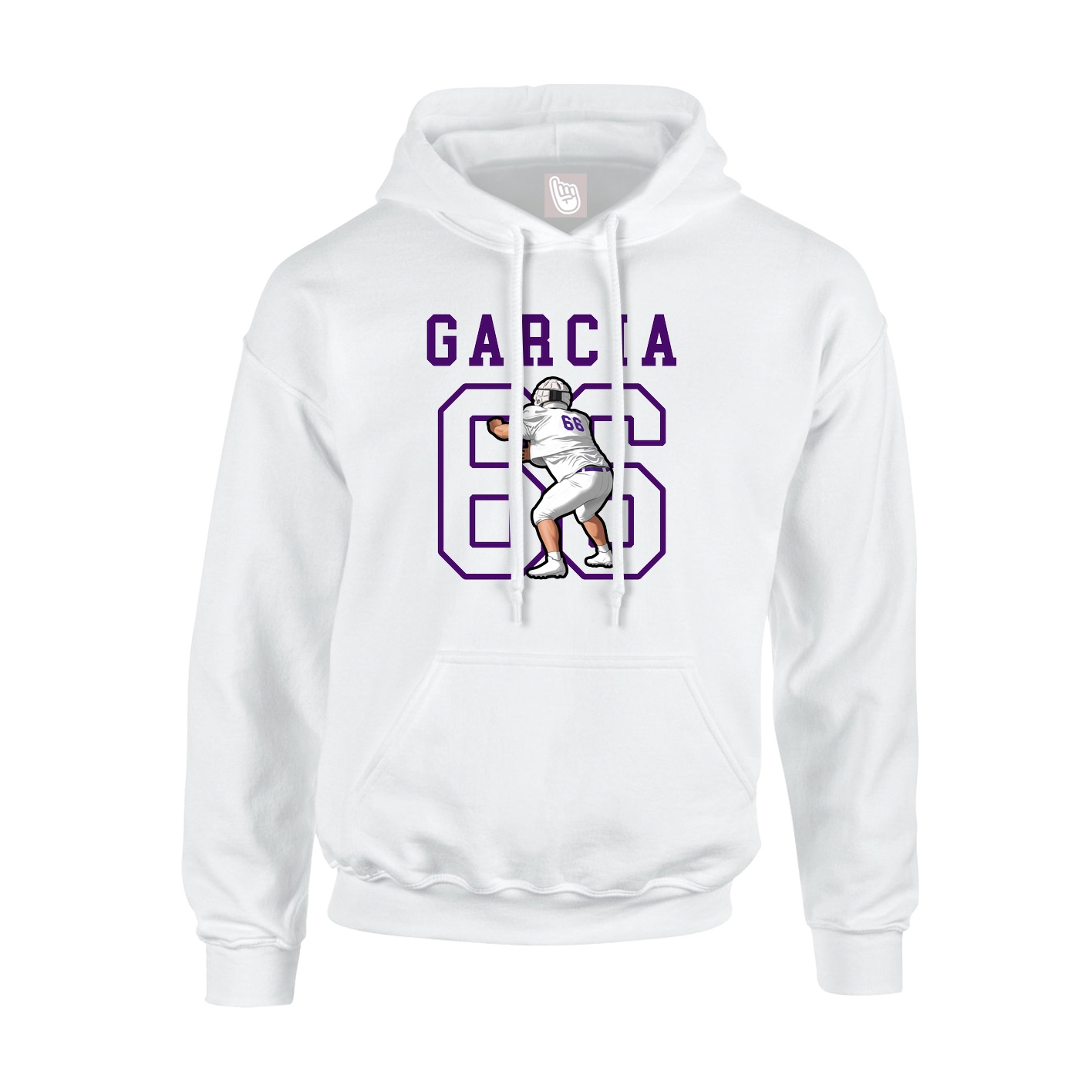 Youth Hoodie — Shirsey in White