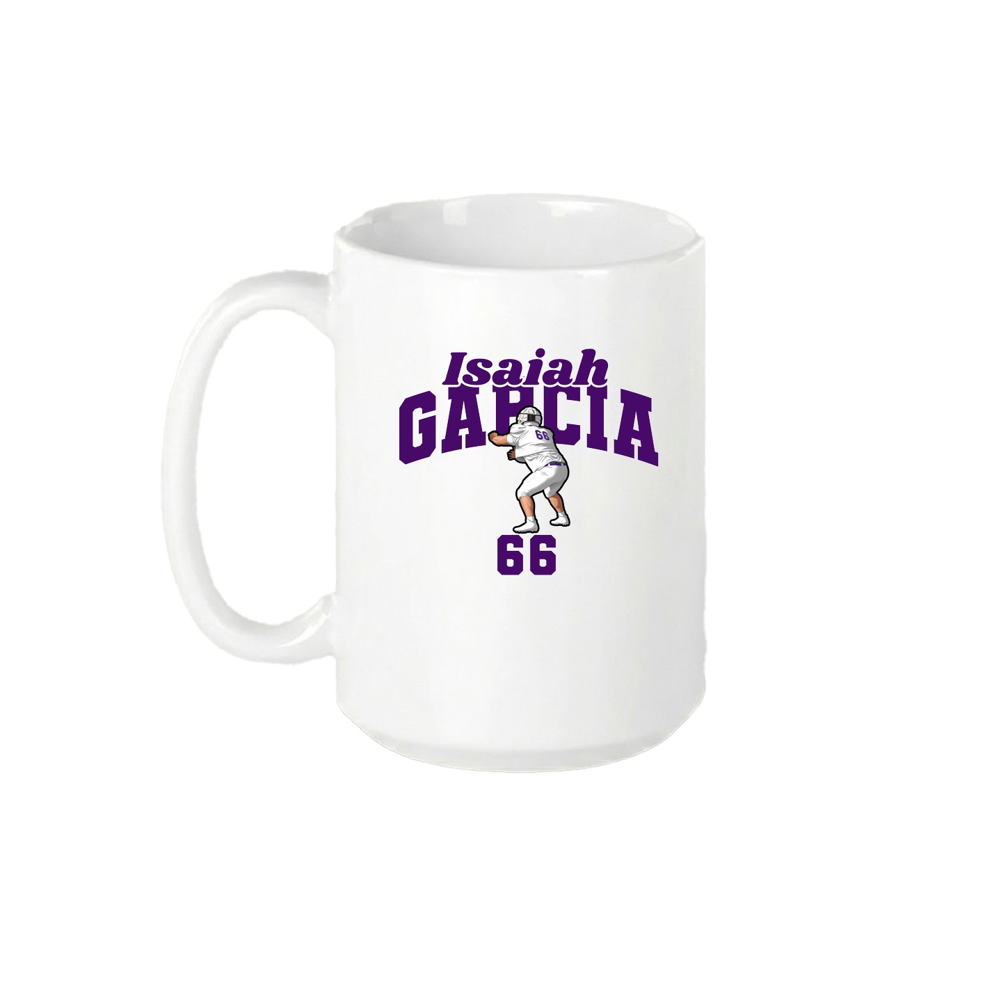15oz Coffee Mug — Signature Arch in White