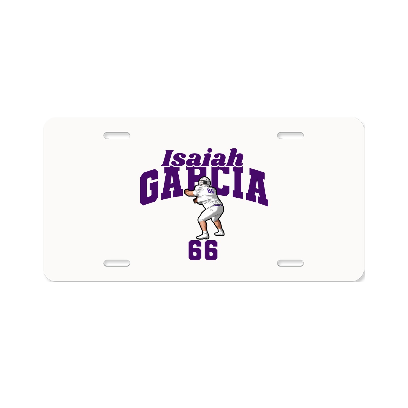 License Plate — Signature Arch in Classic
