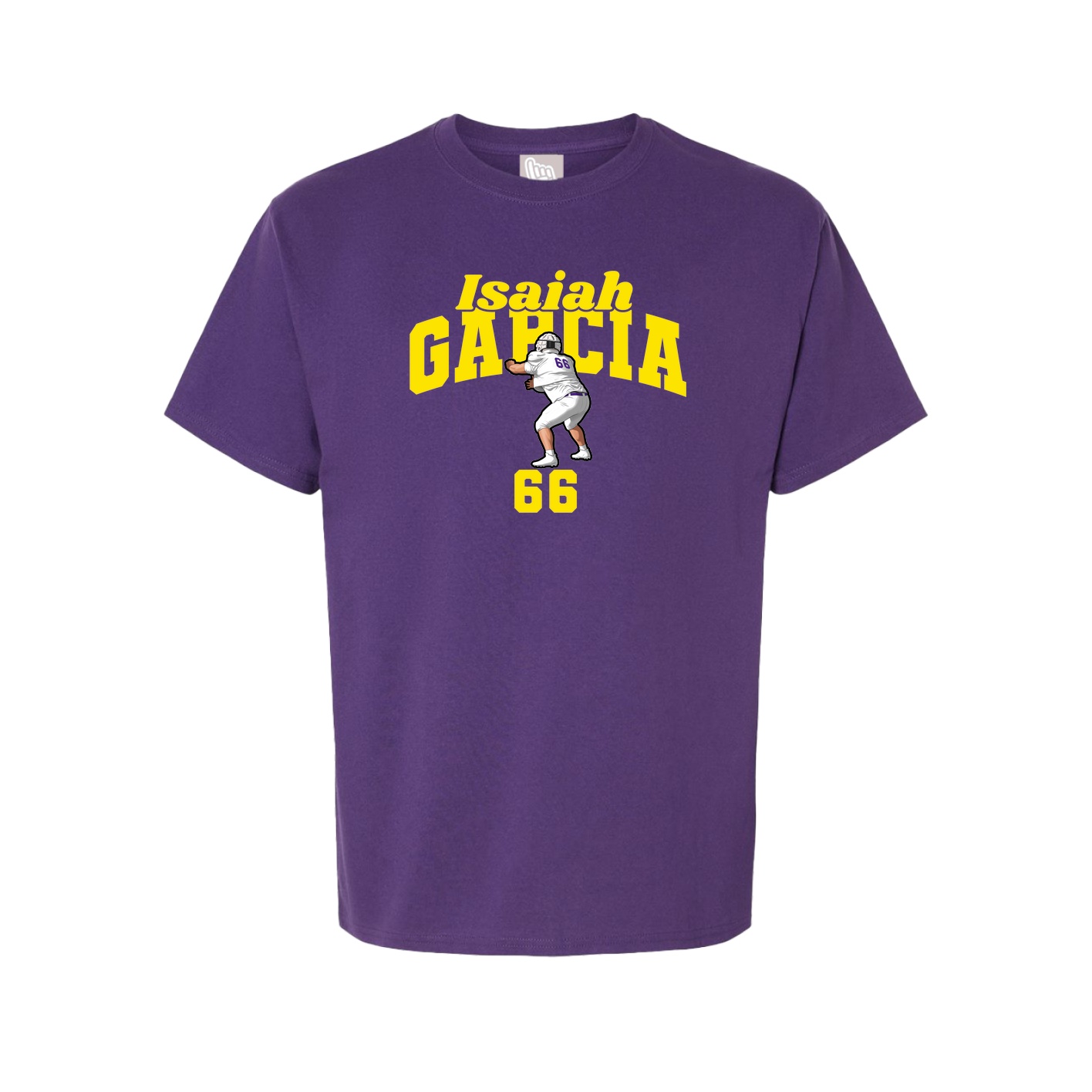 Tee — Signature Arch in Purple