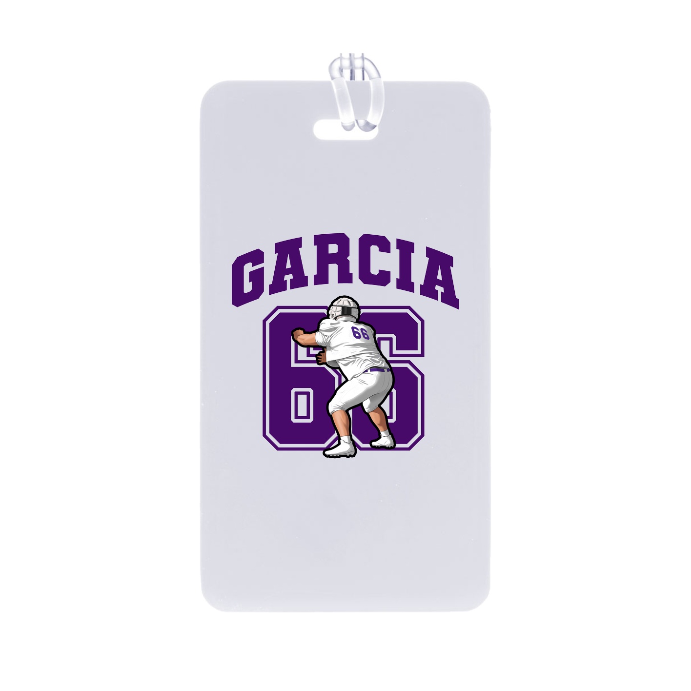 Bag Tag — Number in Classic