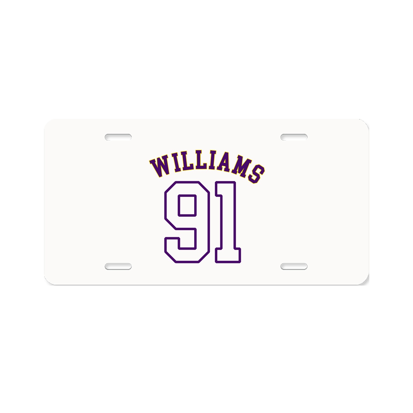 License Plate — Shirsey Arch in Classic