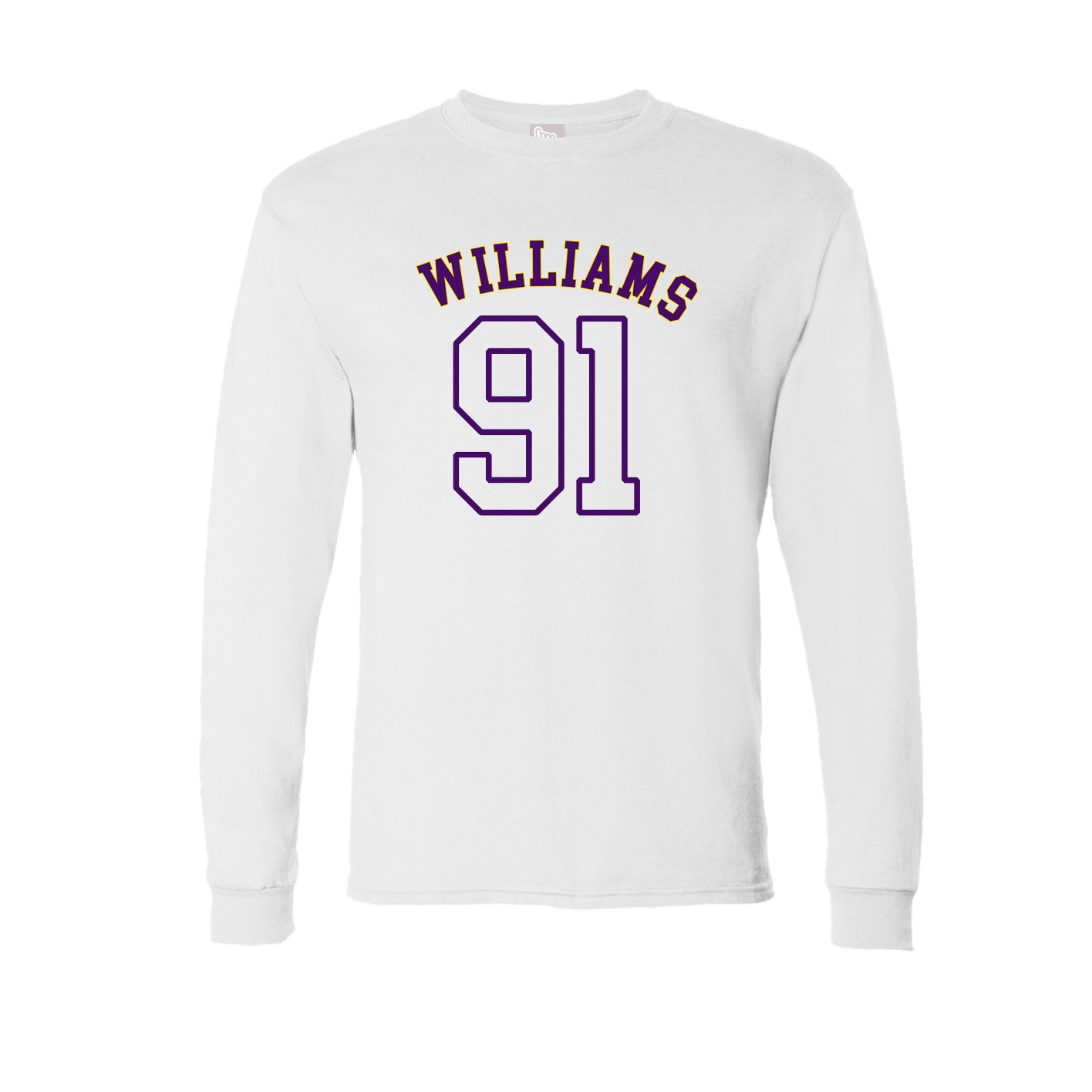 Long Sleeve Tee — Shirsey Arch in White