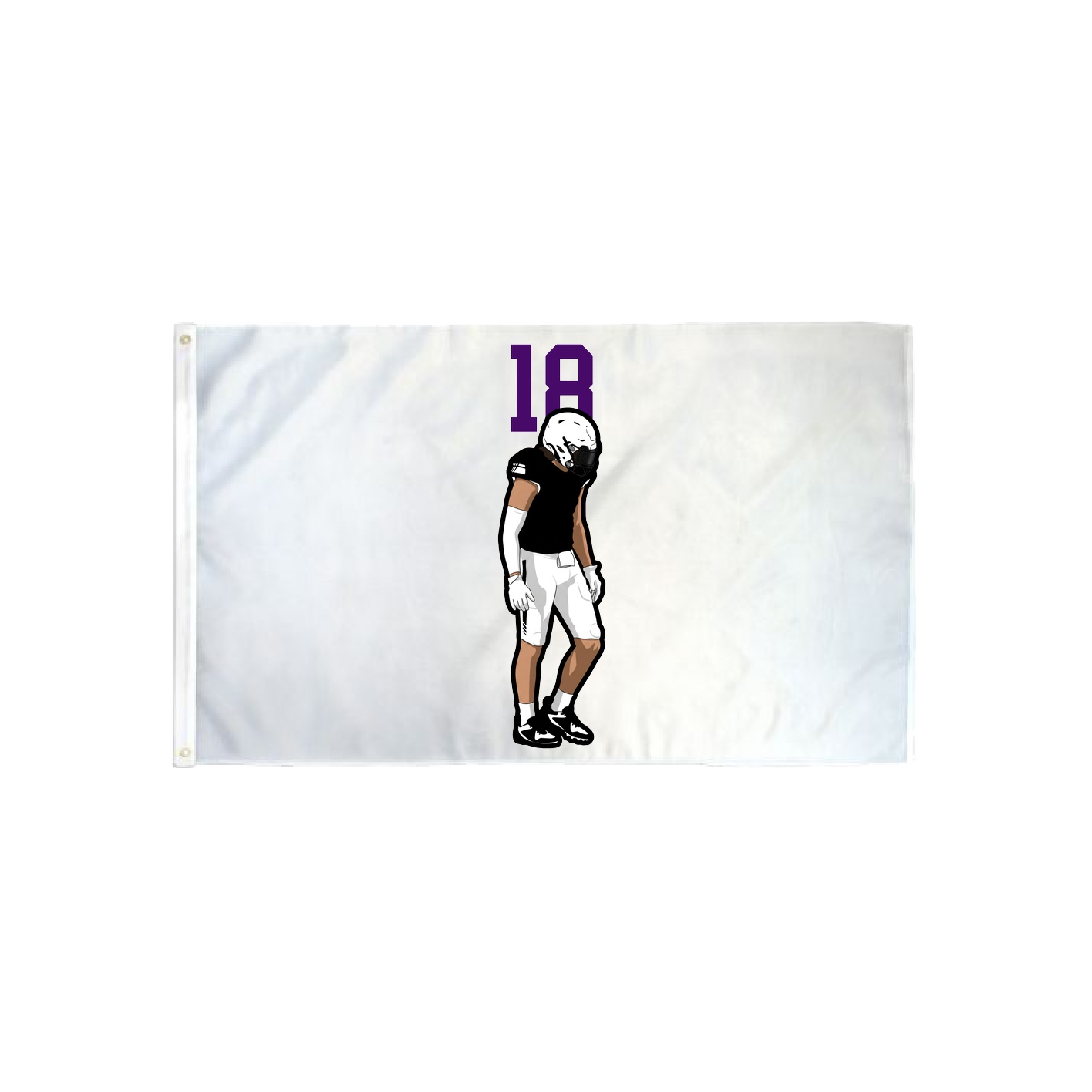 3x5 Flag — Number Top in Classic