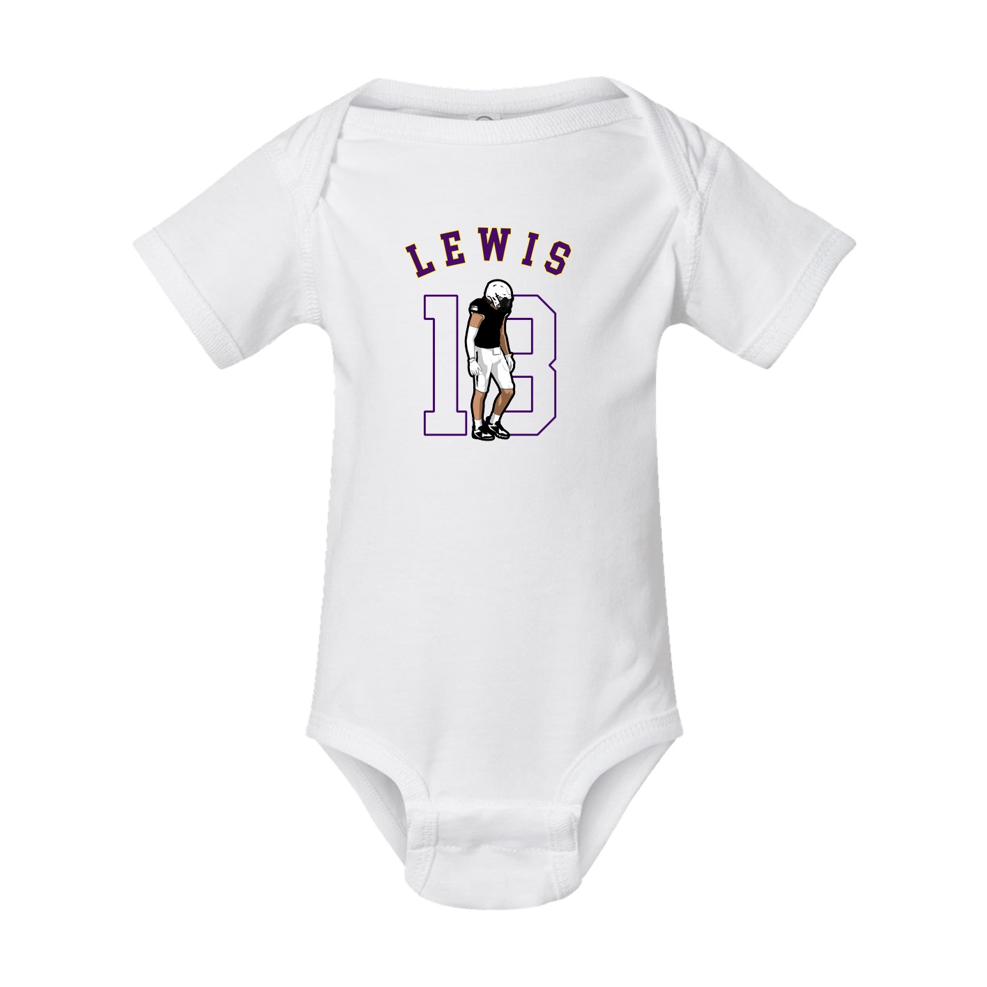 Baby Onesie — Shirsey Arch in White